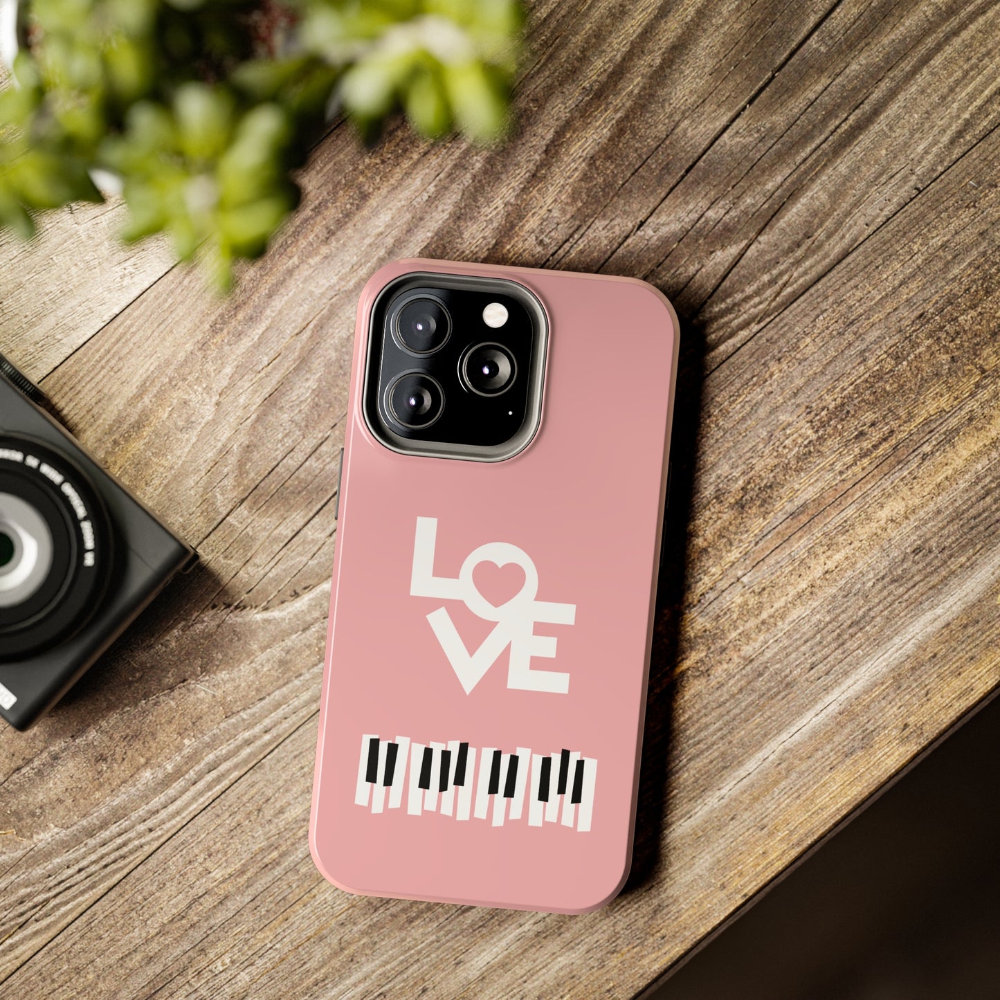 Pinkish Piano Love | Mostly iPhone Cases | MIC