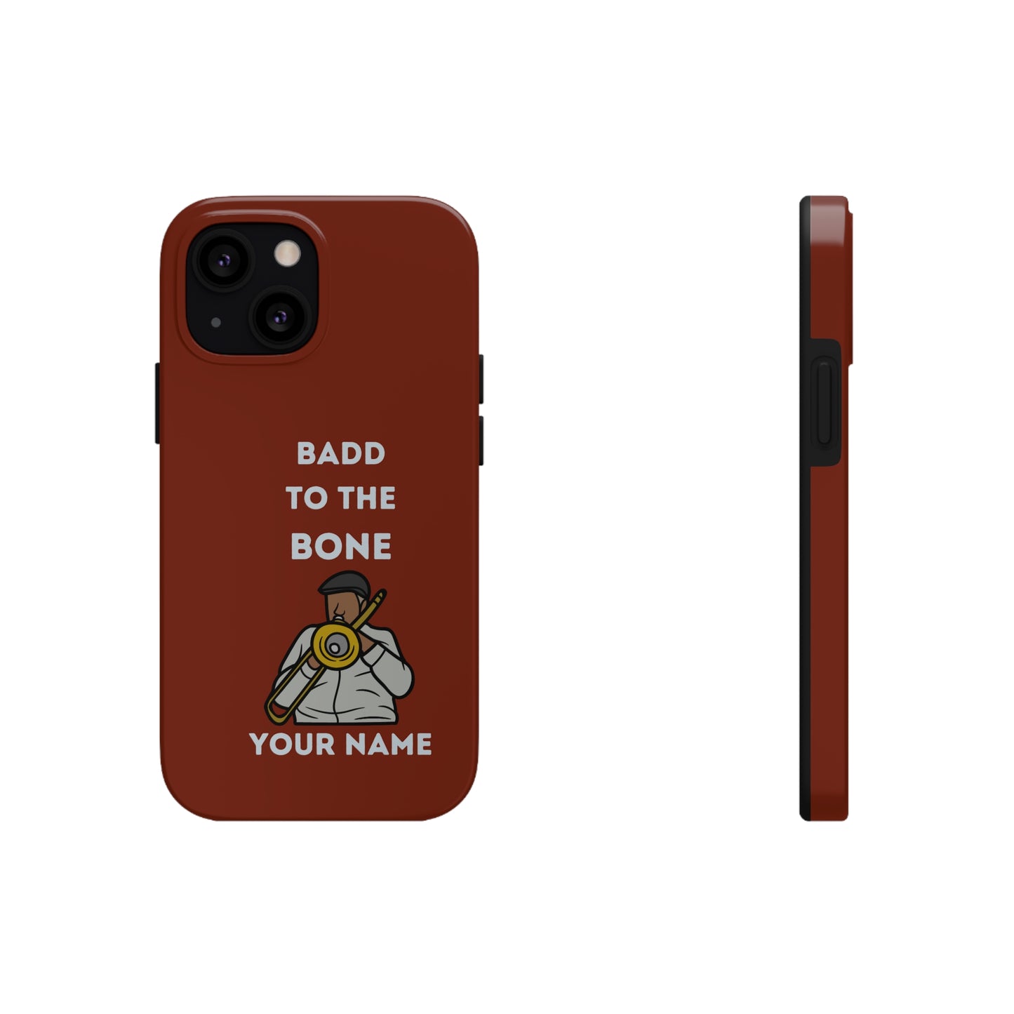 Badd to the Bone Trombone Man Phone Case | Mostly iPhone Cases | MIC