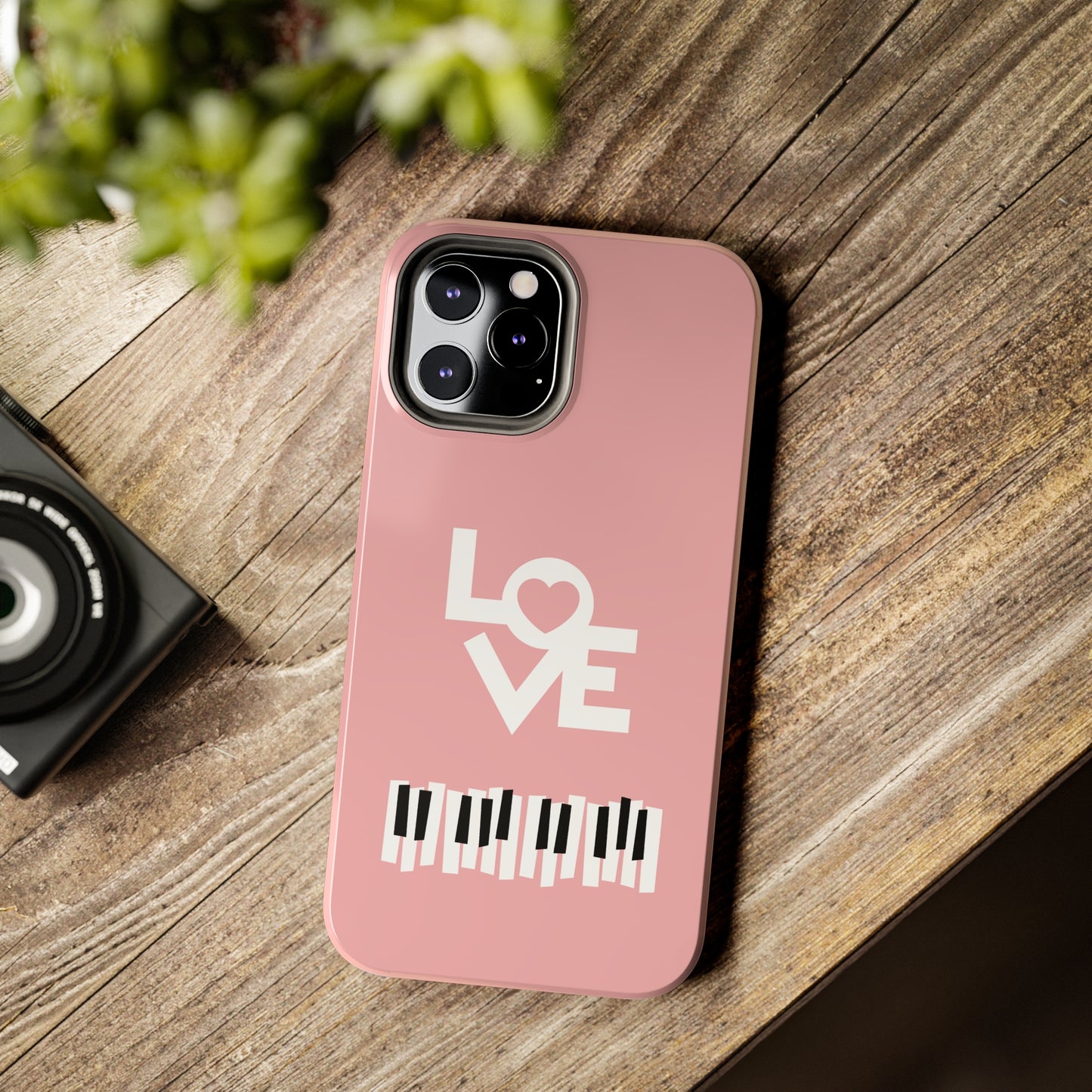 Pinkish Piano Love | Mostly iPhone Cases | MIC