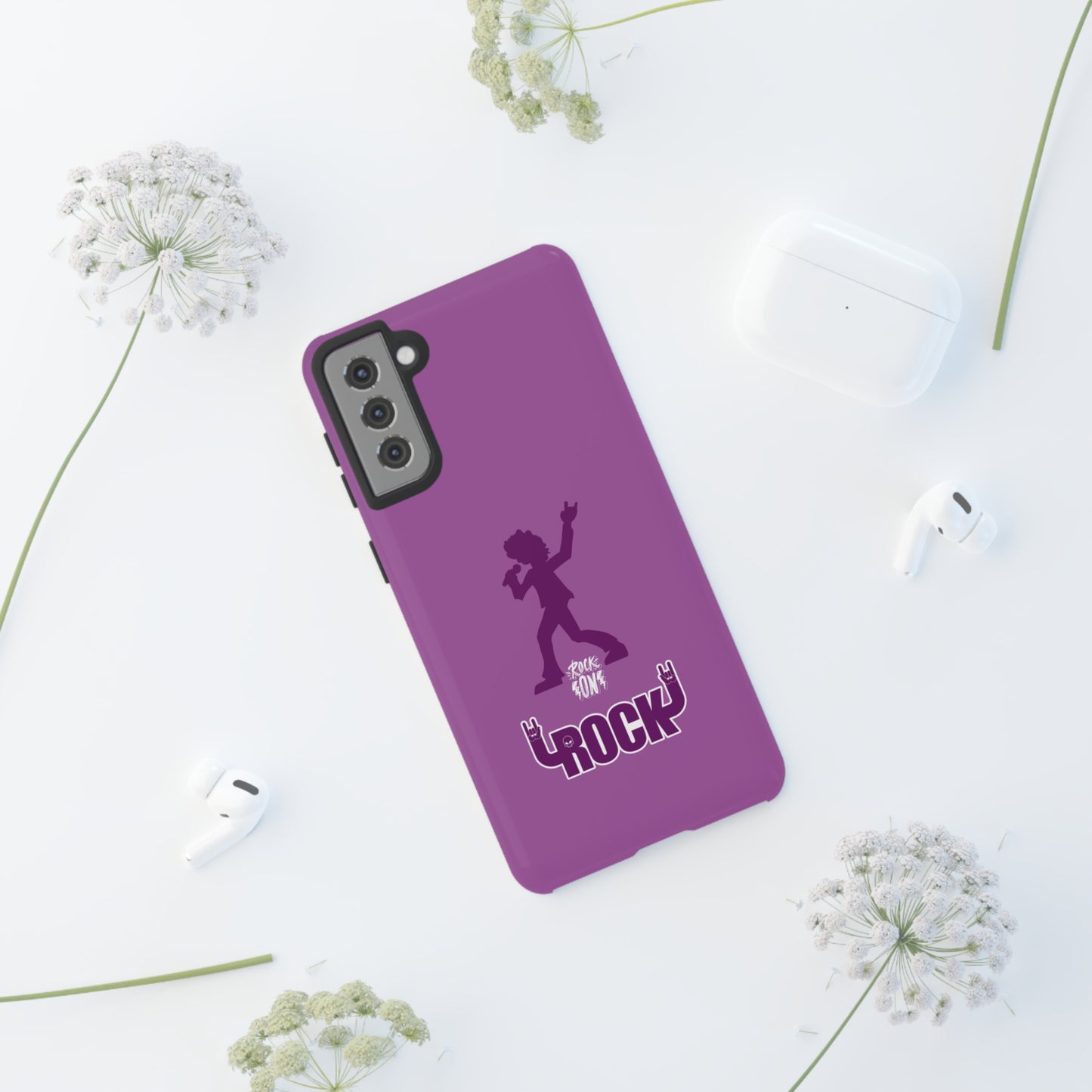 Rock On Purple Rockstar | Mostly Android Cases | MAC