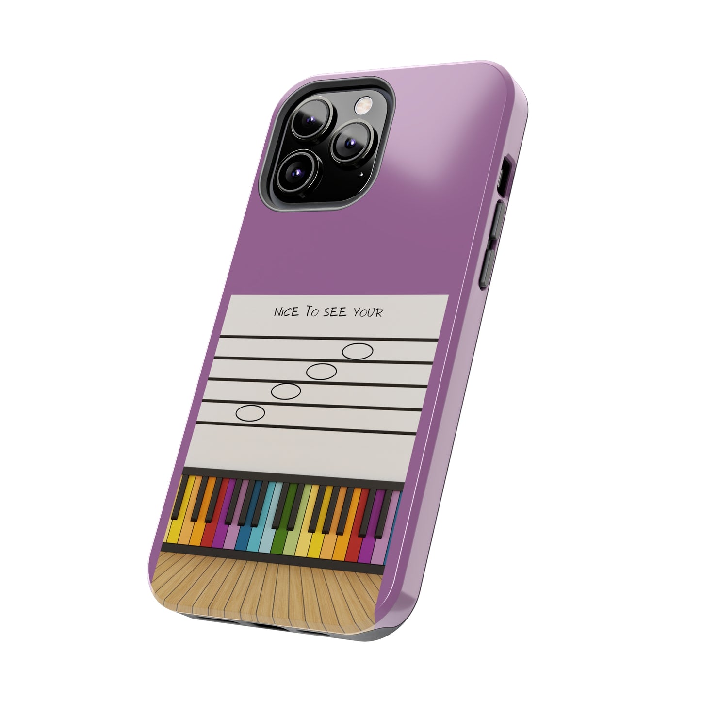 Purple Nice To See Your Face | Mostly iPhone Cases | MIC