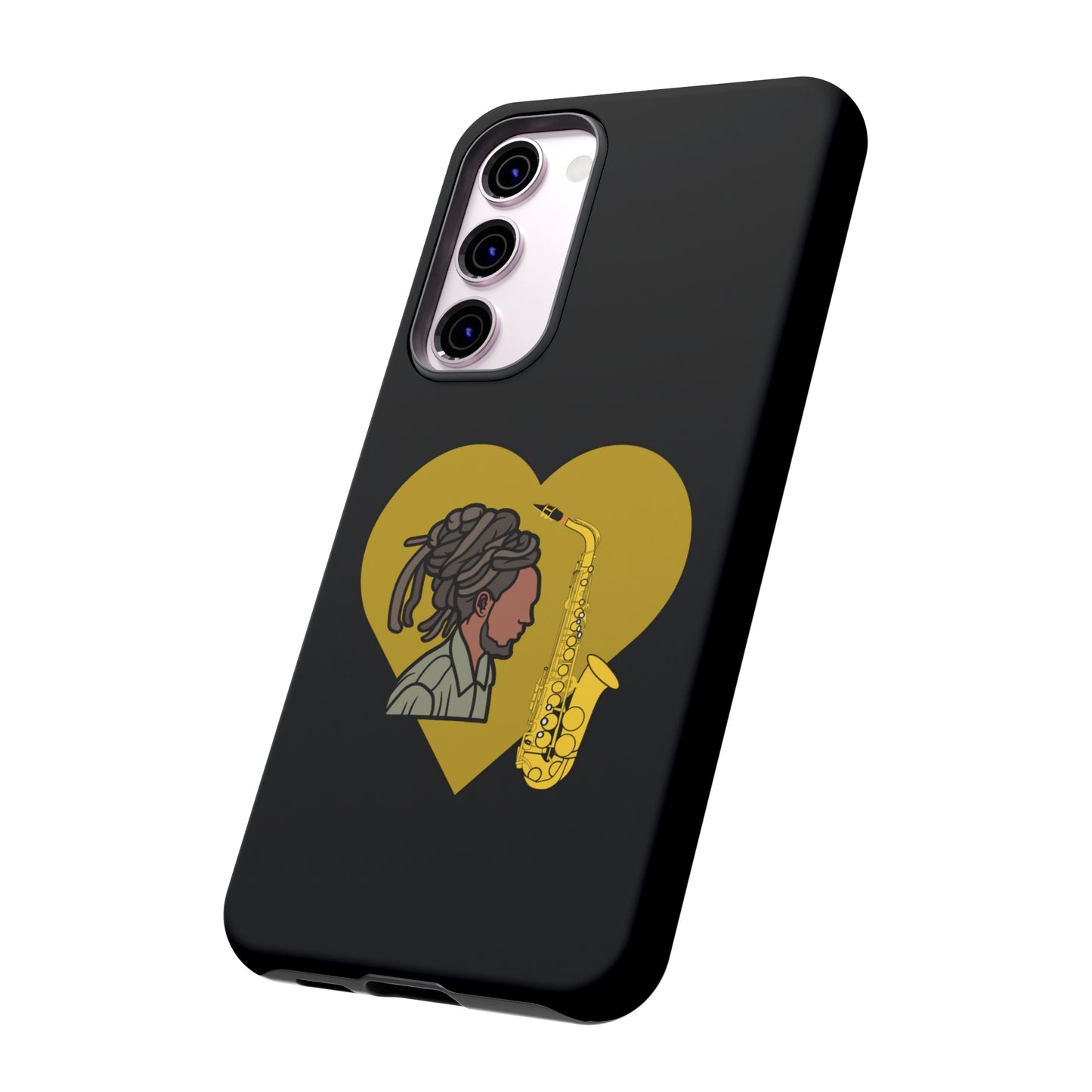 Dreadlock Man With Golden Heart | Mostly Android Cases |