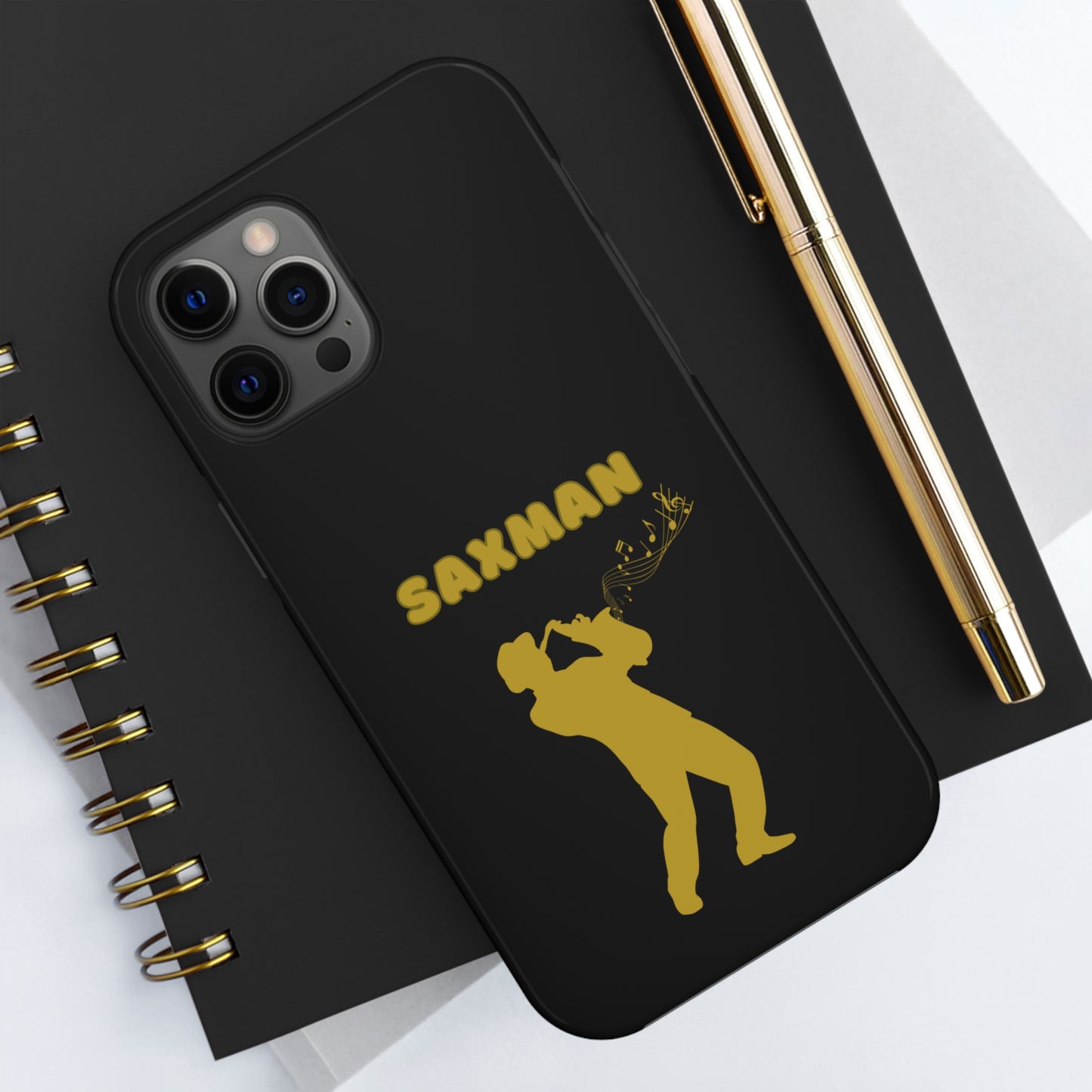 Gold Sax Man | Mostly iPhone Cases | MIC