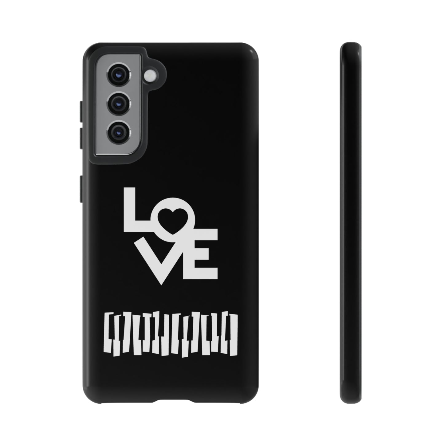 Black Piano Love | Mostly Android Cases | MAC