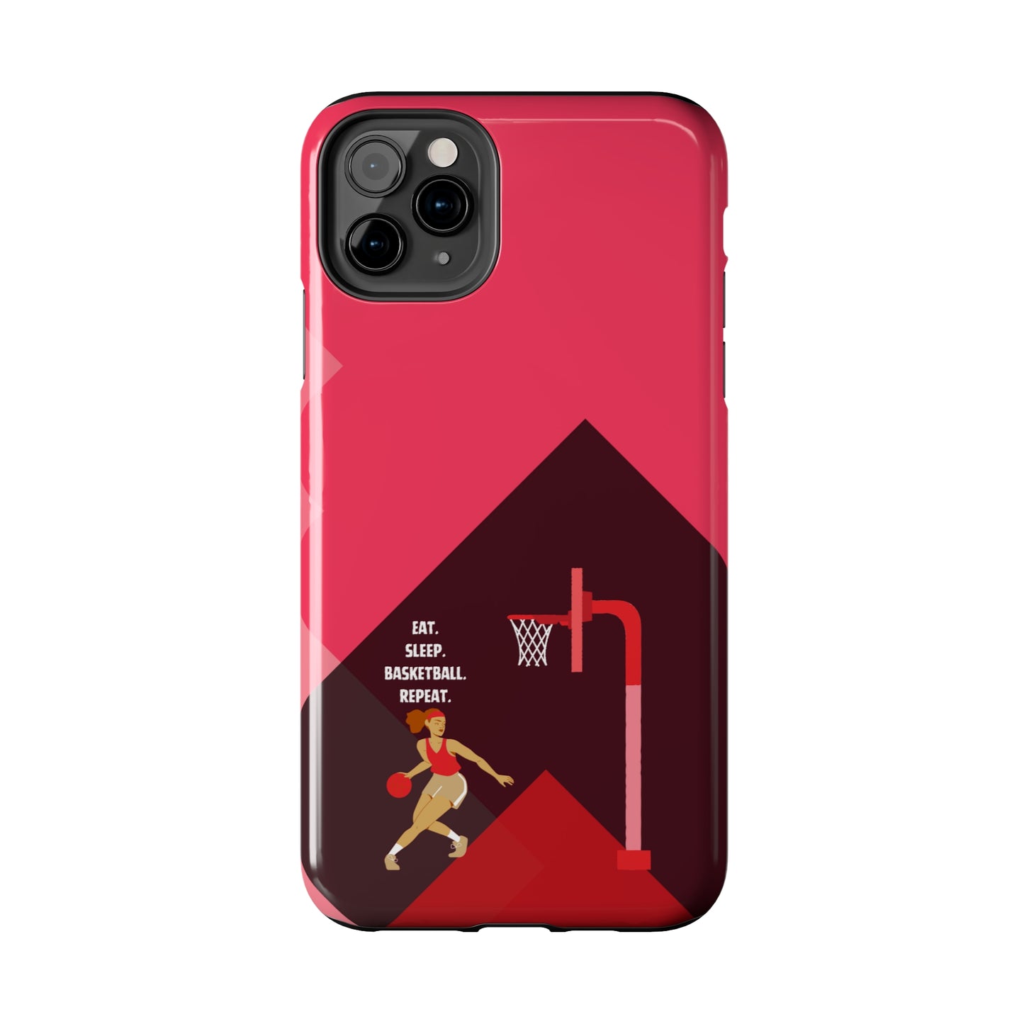 Red Basketball Girl | Mostly iPhone Cases | MIC