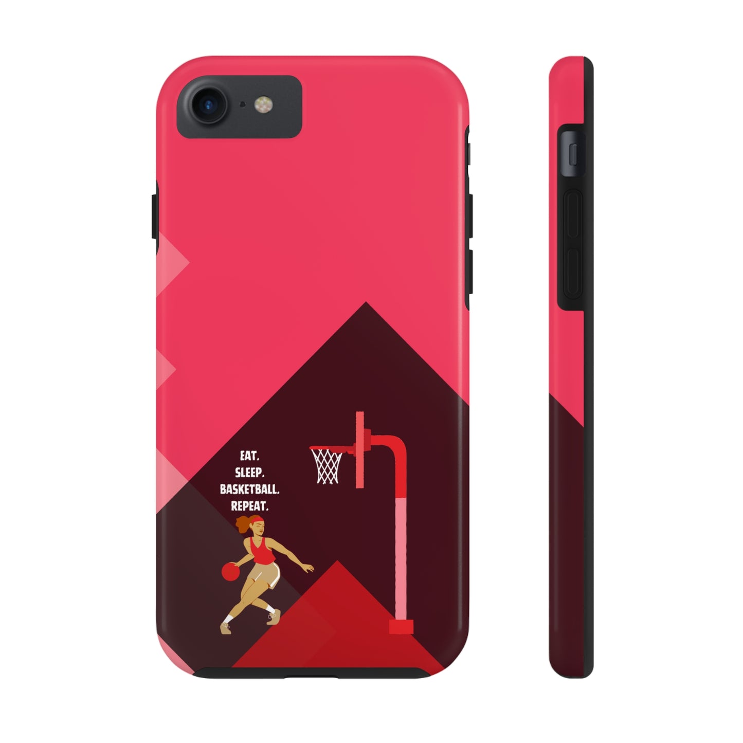 Red Basketball Girl | Mostly iPhone Cases | MIC