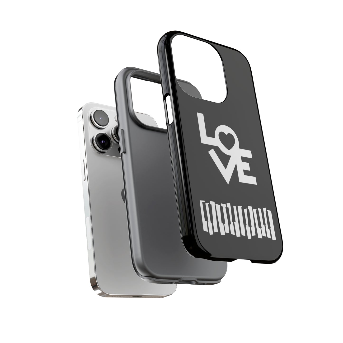 Black Piano Love | Mostly Android Cases | MAC