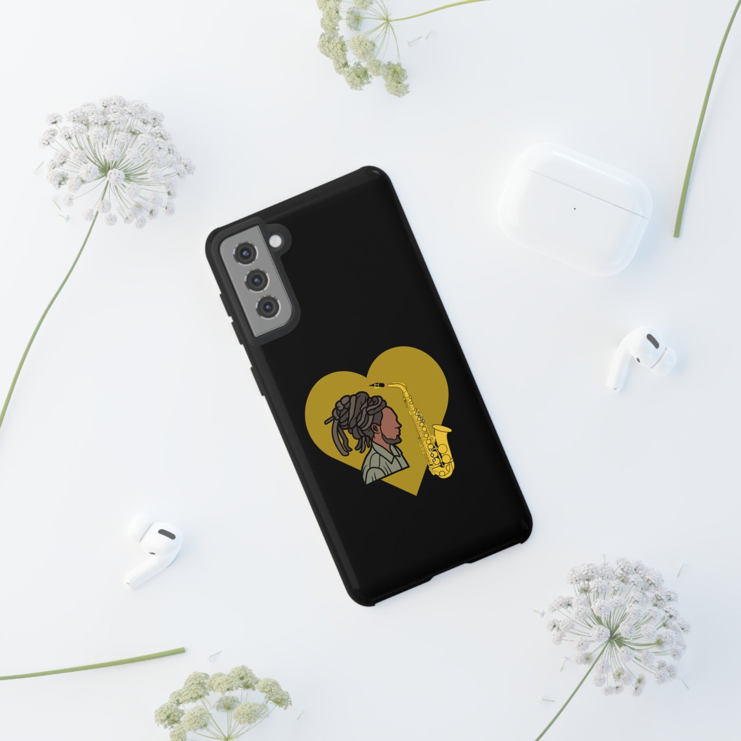 Dreadlock Man With Golden Heart | Mostly Android Cases |