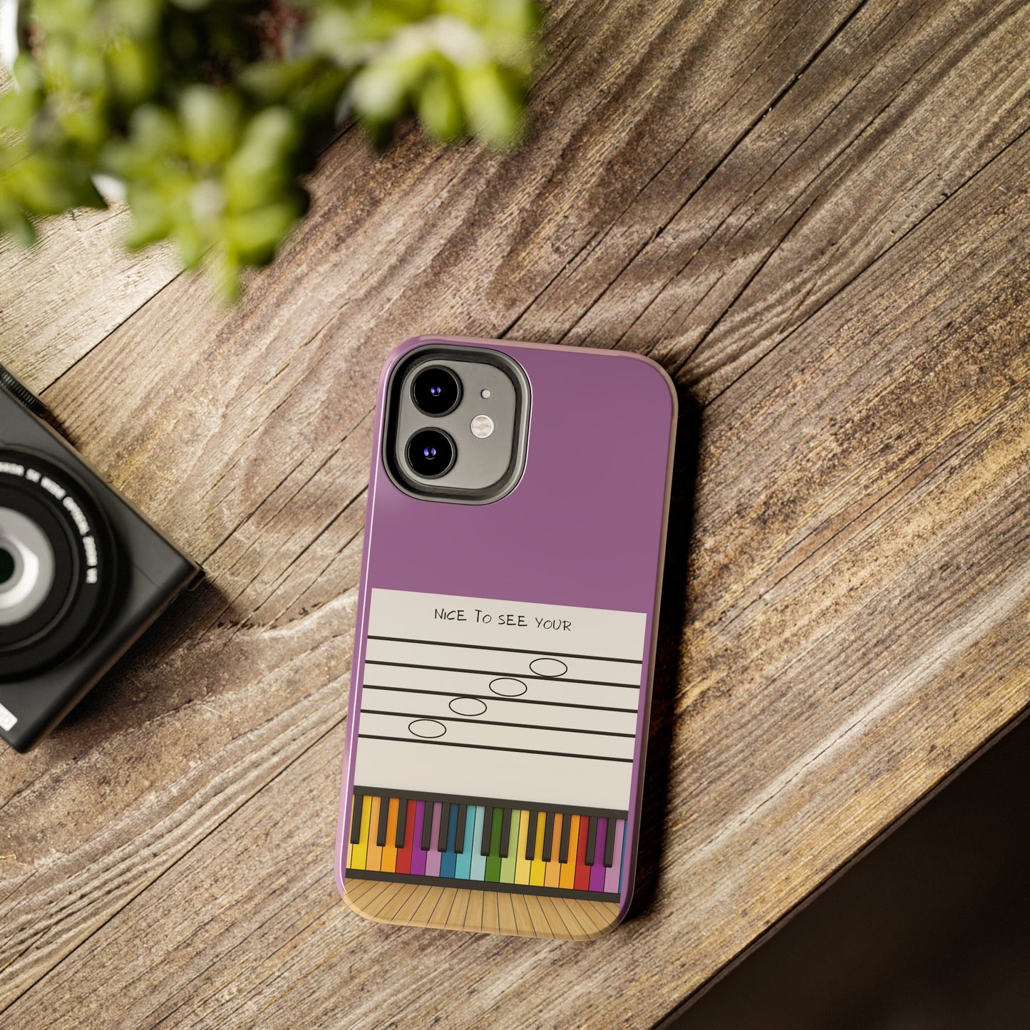 Purple Nice To See Your Face | Mostly iPhone Cases | MIC