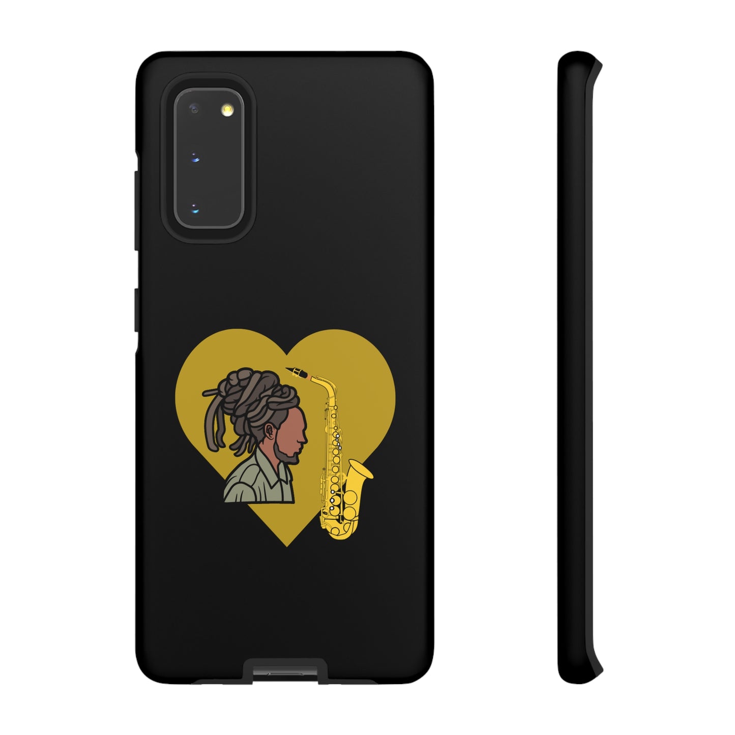 Dreadlock Man With Golden Heart | Mostly Android Cases |