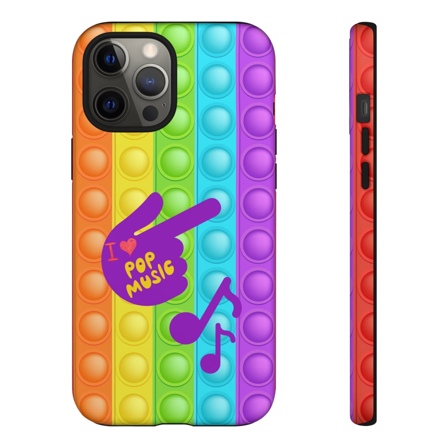 I Love Pop Music | Mostly Android Cases | MAC (not an actual pop it game)