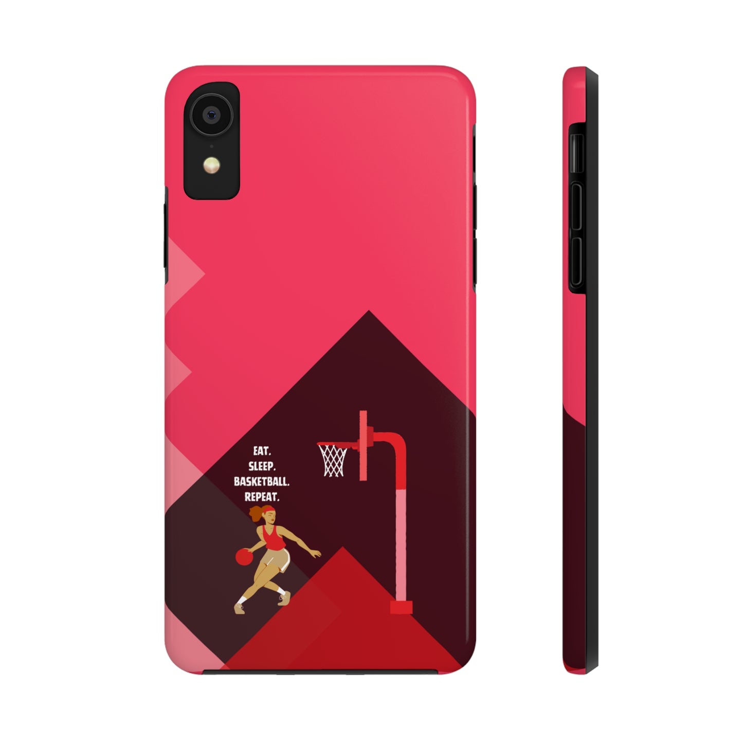 Red Basketball Girl | Mostly iPhone Cases | MIC