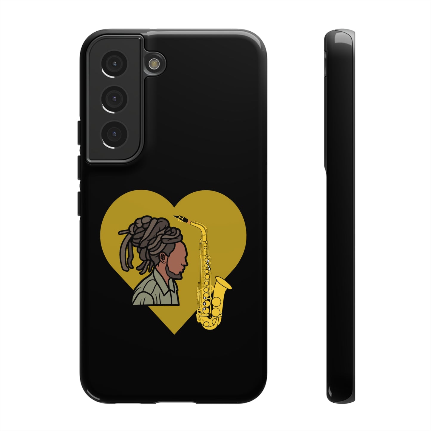 Dreadlock Man With Golden Heart | Mostly Android Cases |