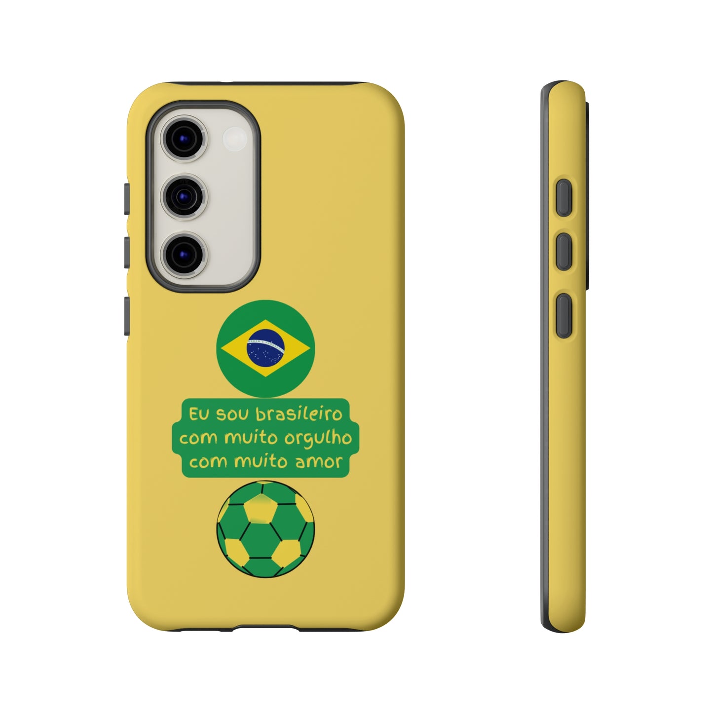 Brazilian Soccer Eu Sou Brasileiro | Mostly Android Cases | MAC