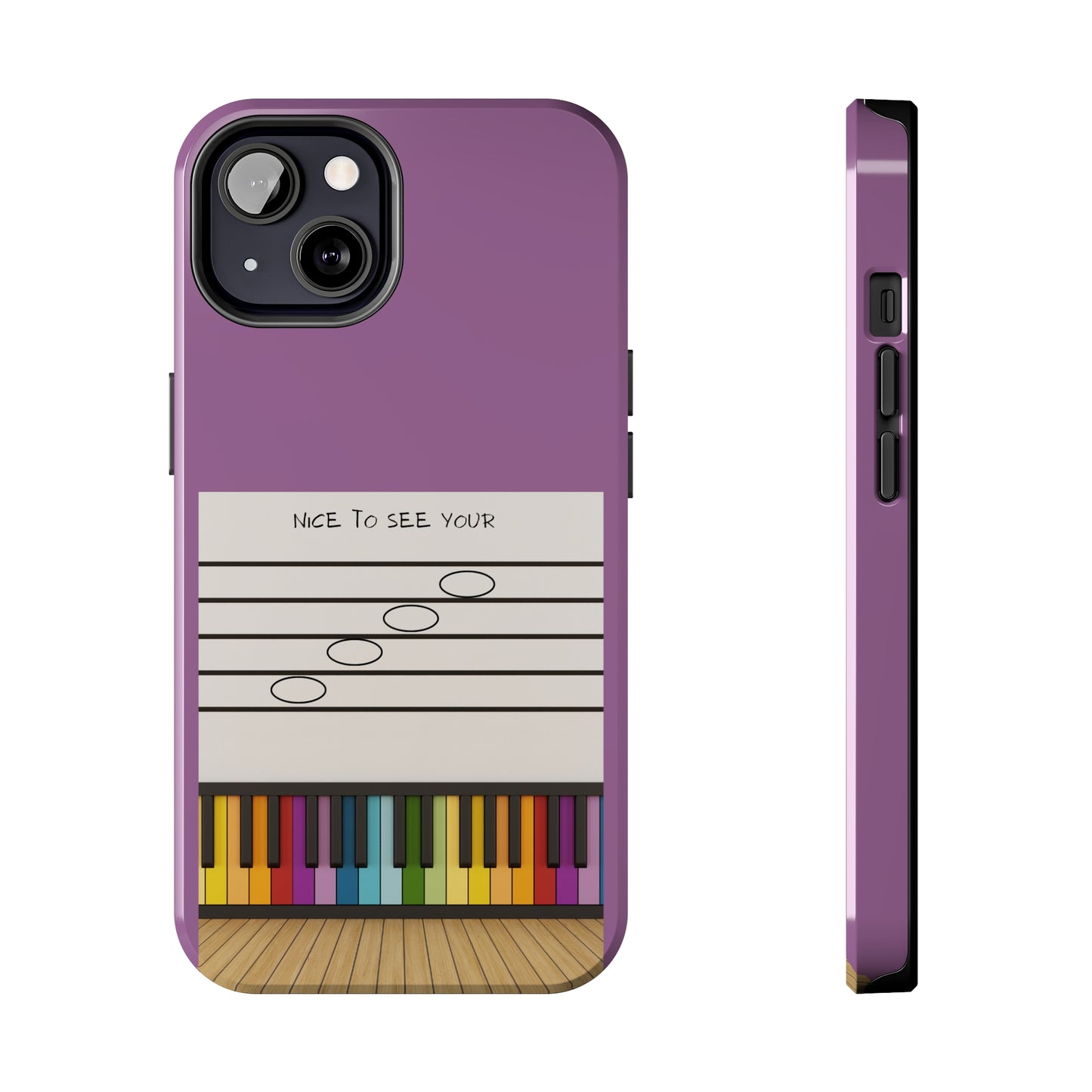 Purple Nice To See Your Face | Mostly iPhone Cases | MIC