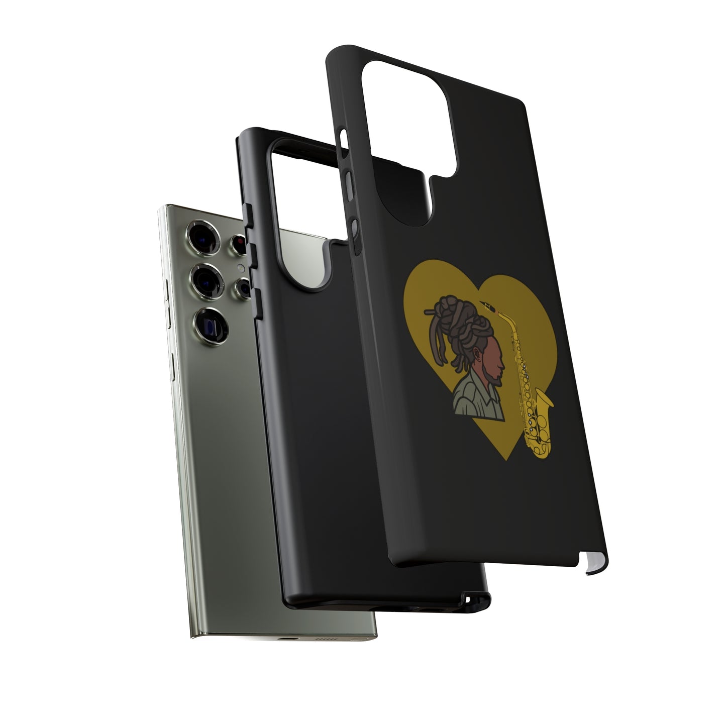 Dreadlock Man With Golden Heart | Mostly Android Cases |