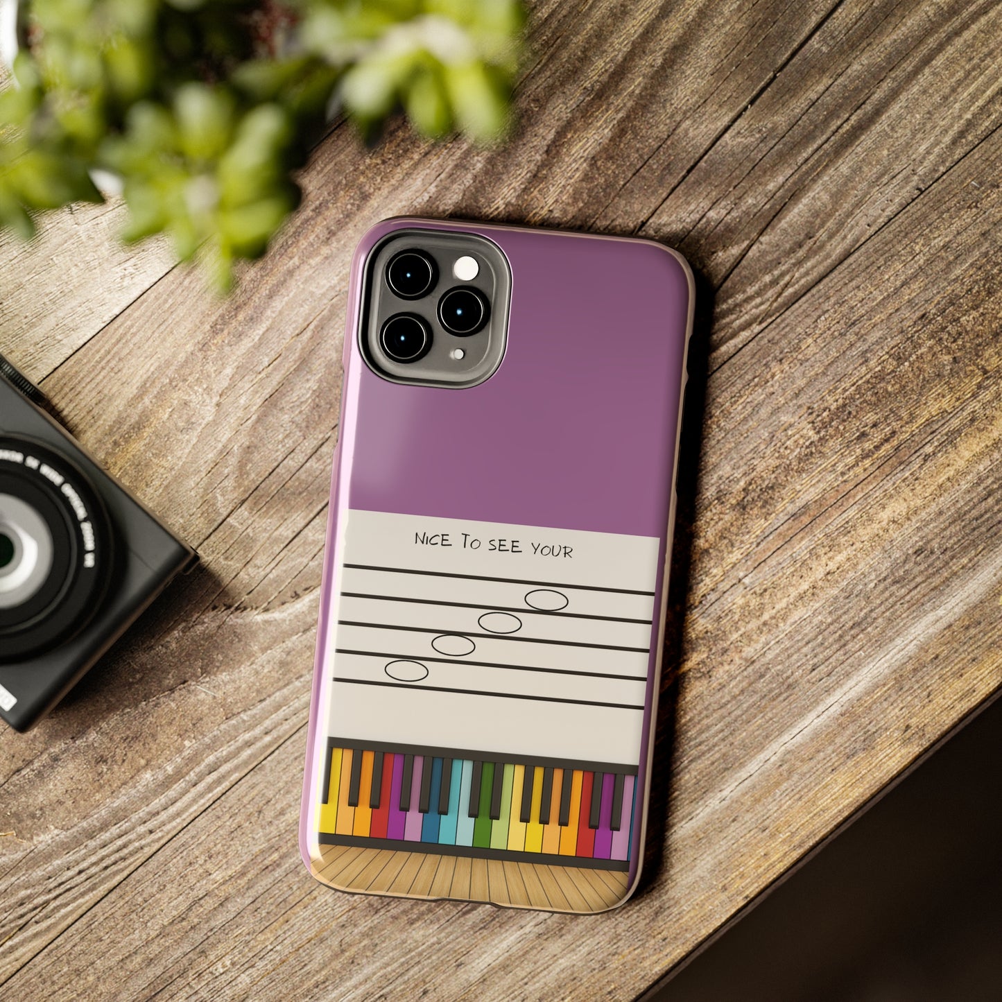 Purple Nice To See Your Face | Mostly iPhone Cases | MIC