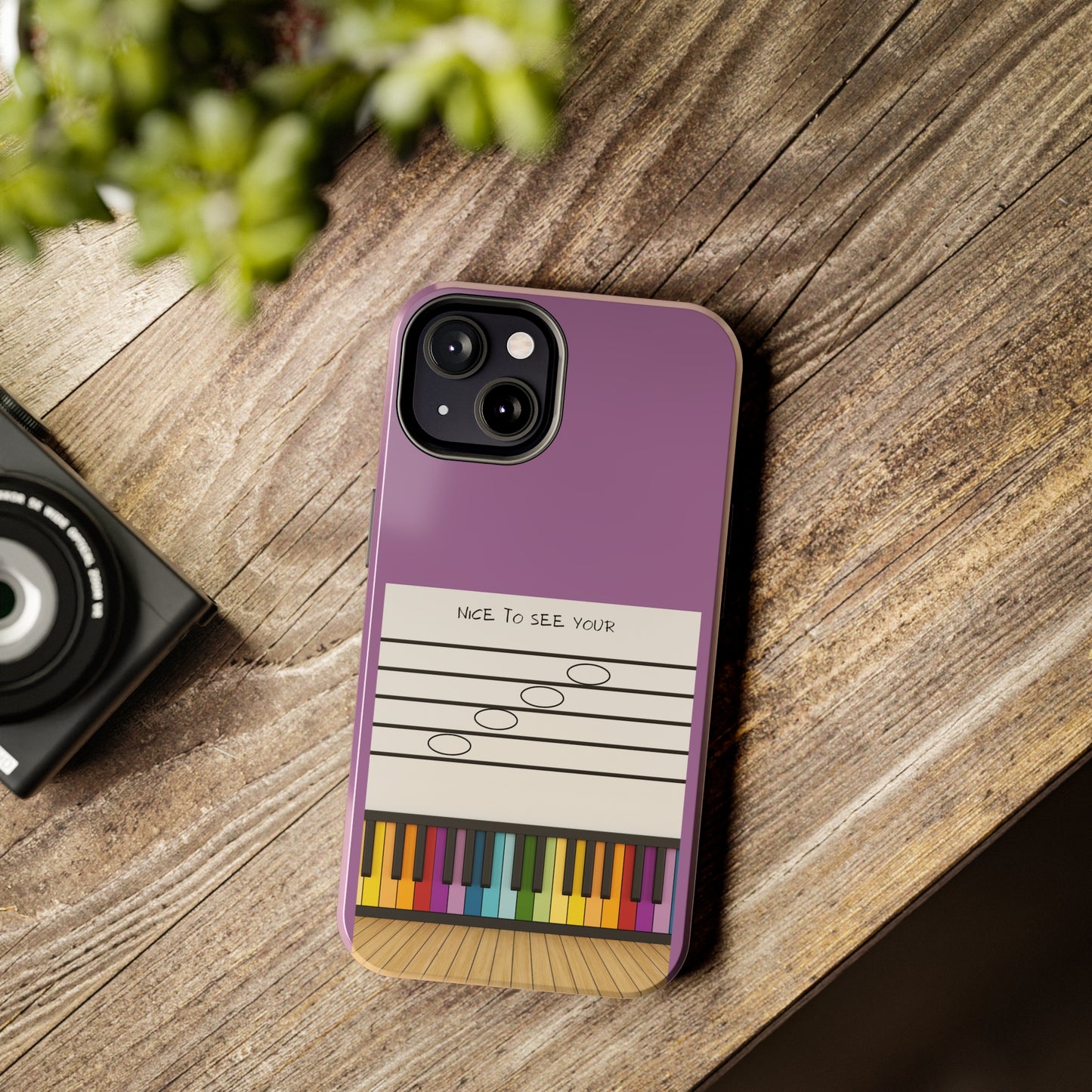 Purple Nice To See Your Face | Mostly iPhone Cases | MIC