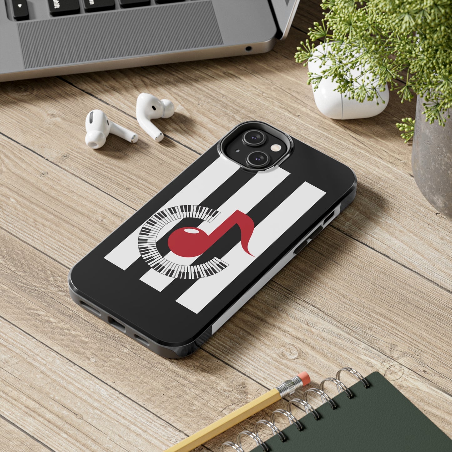 Piano 8th Note Design | Mostly iPhone Cases | MIC