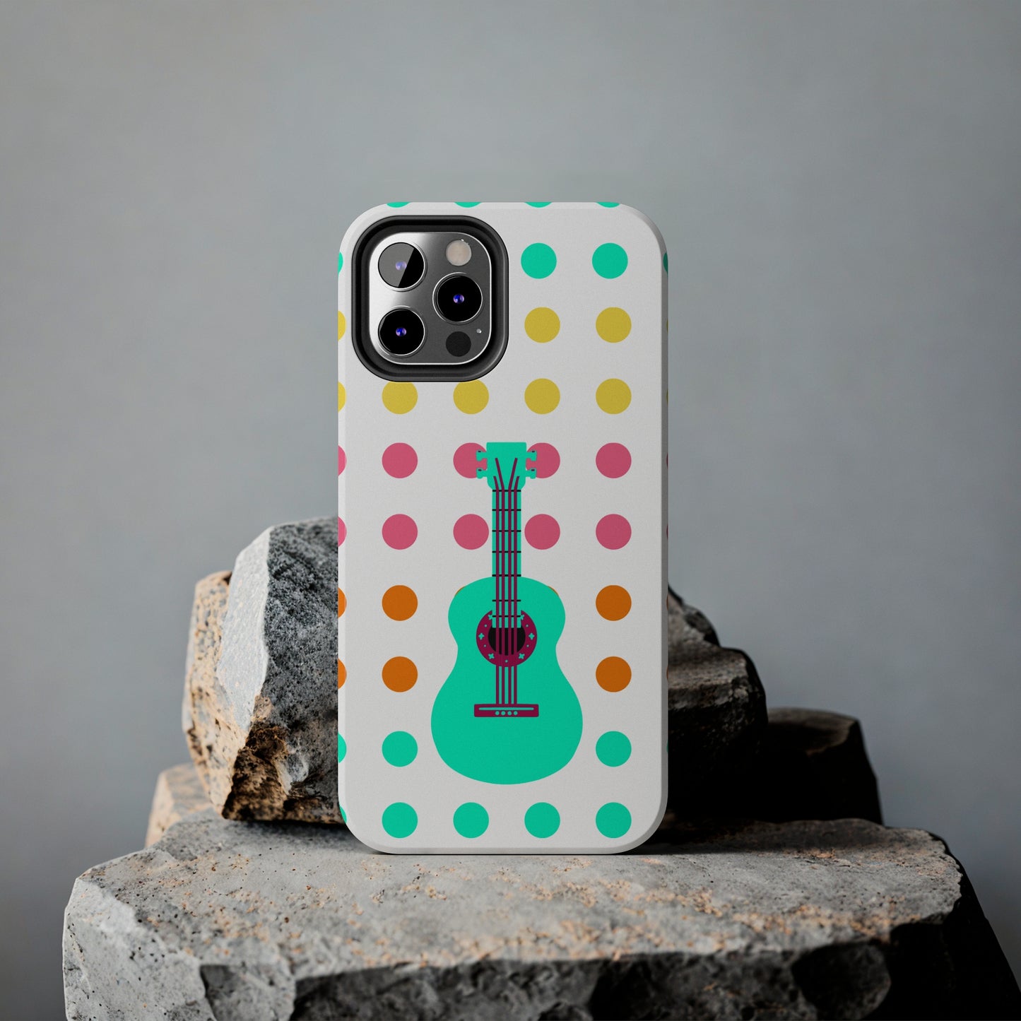 Guitar on Candy Buttons | Mostly iPhone Cases | MIC