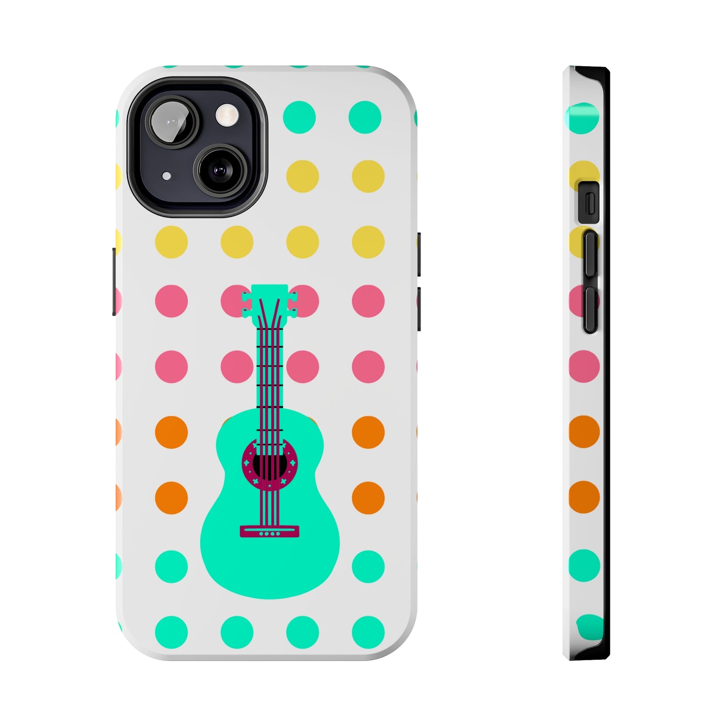 Guitar on Candy Buttons | Mostly iPhone Cases | MIC