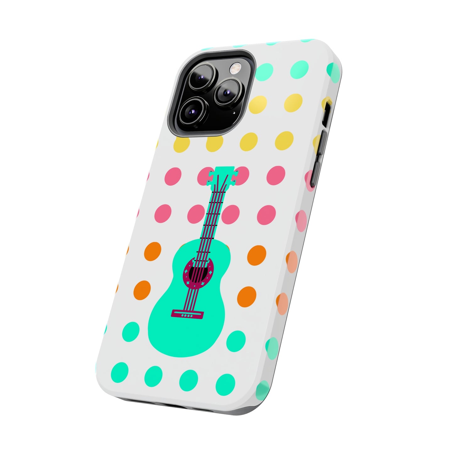 Guitar on Candy Buttons | Mostly iPhone Cases | MIC