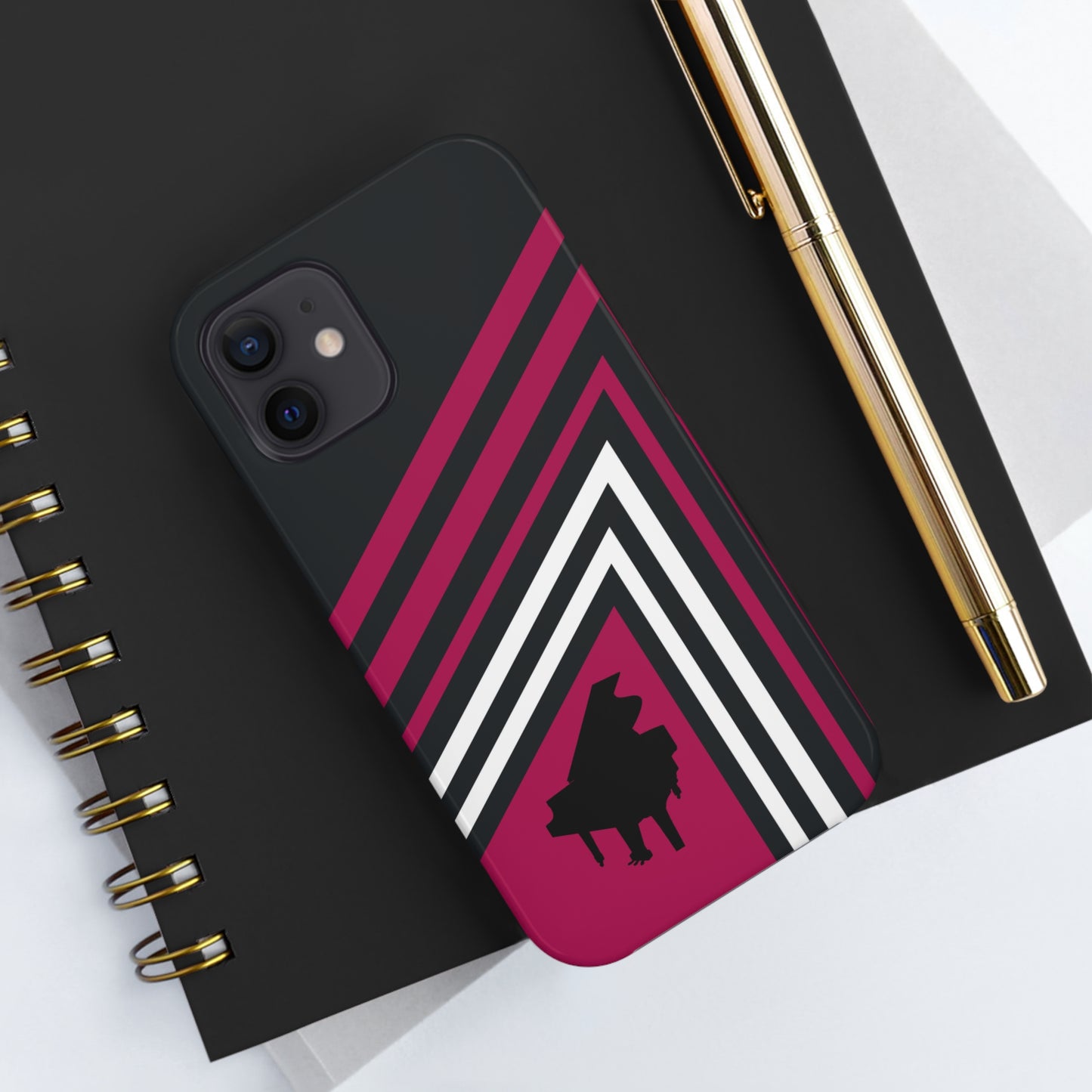 Triangle Stripe Piano Design | Mostly iPhone Cases | MIC