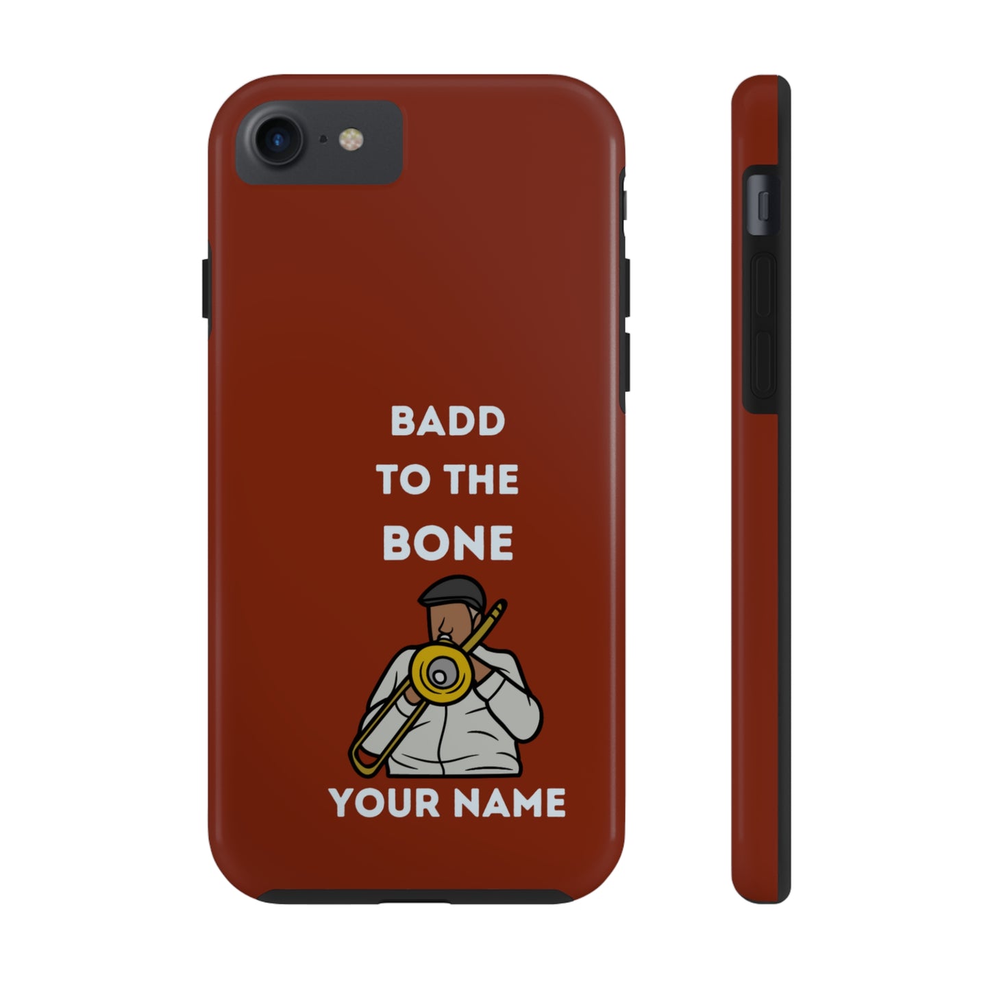 Badd to the Bone Trombone Man Phone Case | Mostly iPhone Cases | MIC