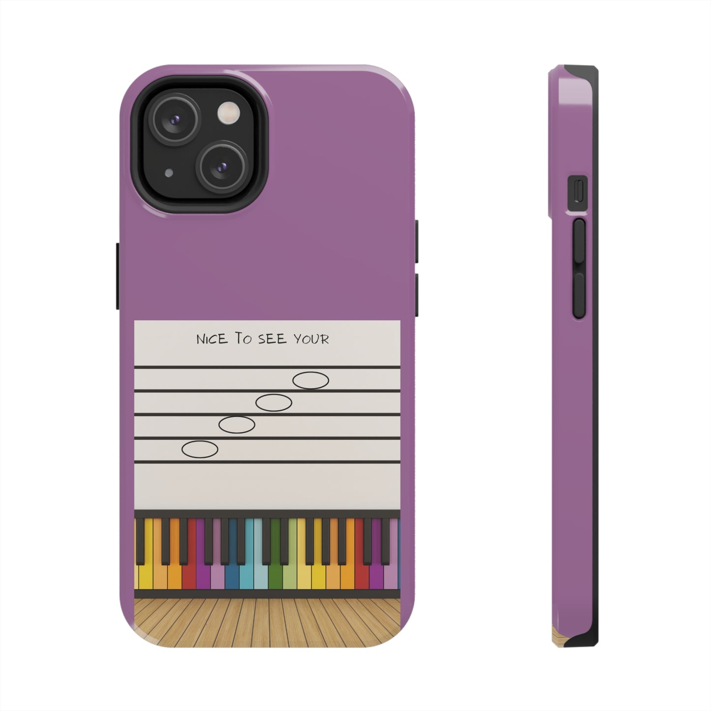 Purple Nice To See Your Face | Mostly iPhone Cases | MIC