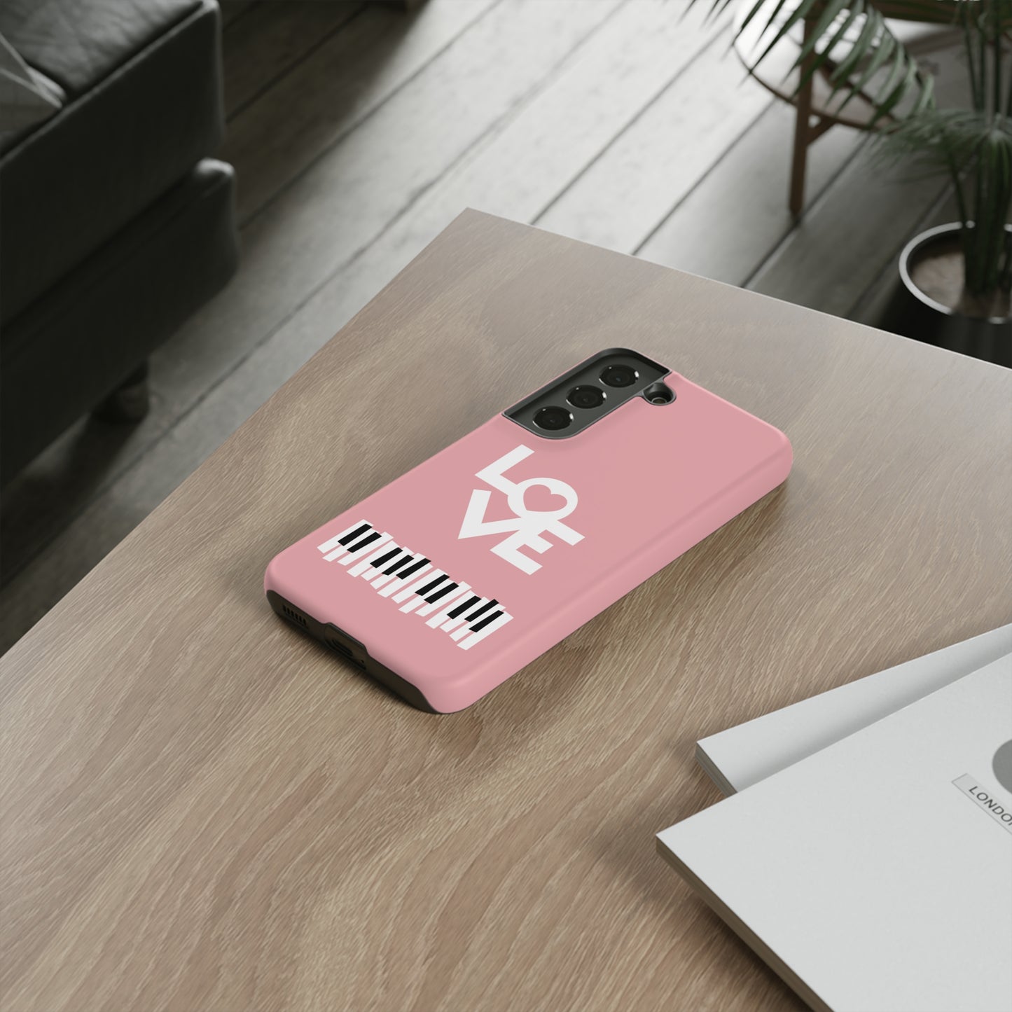 Pinkish Piano Love | Mostly Android Cases | MAC