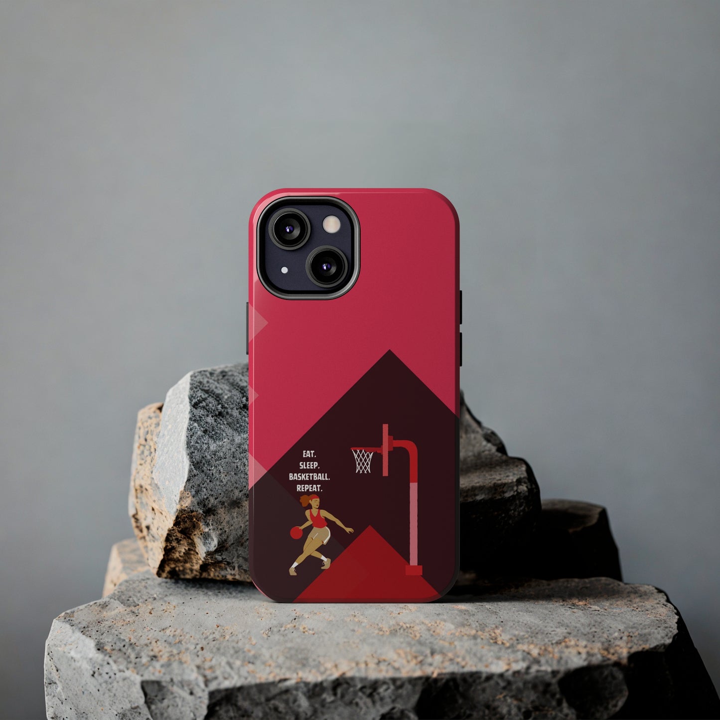 Red Basketball Girl | Mostly iPhone Cases | MIC