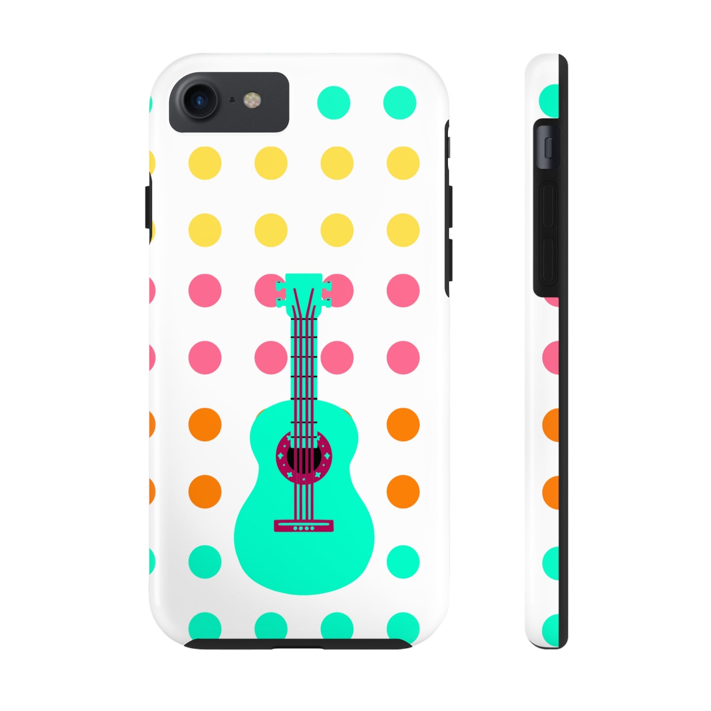 Guitar on Candy Buttons | Mostly iPhone Cases | MIC