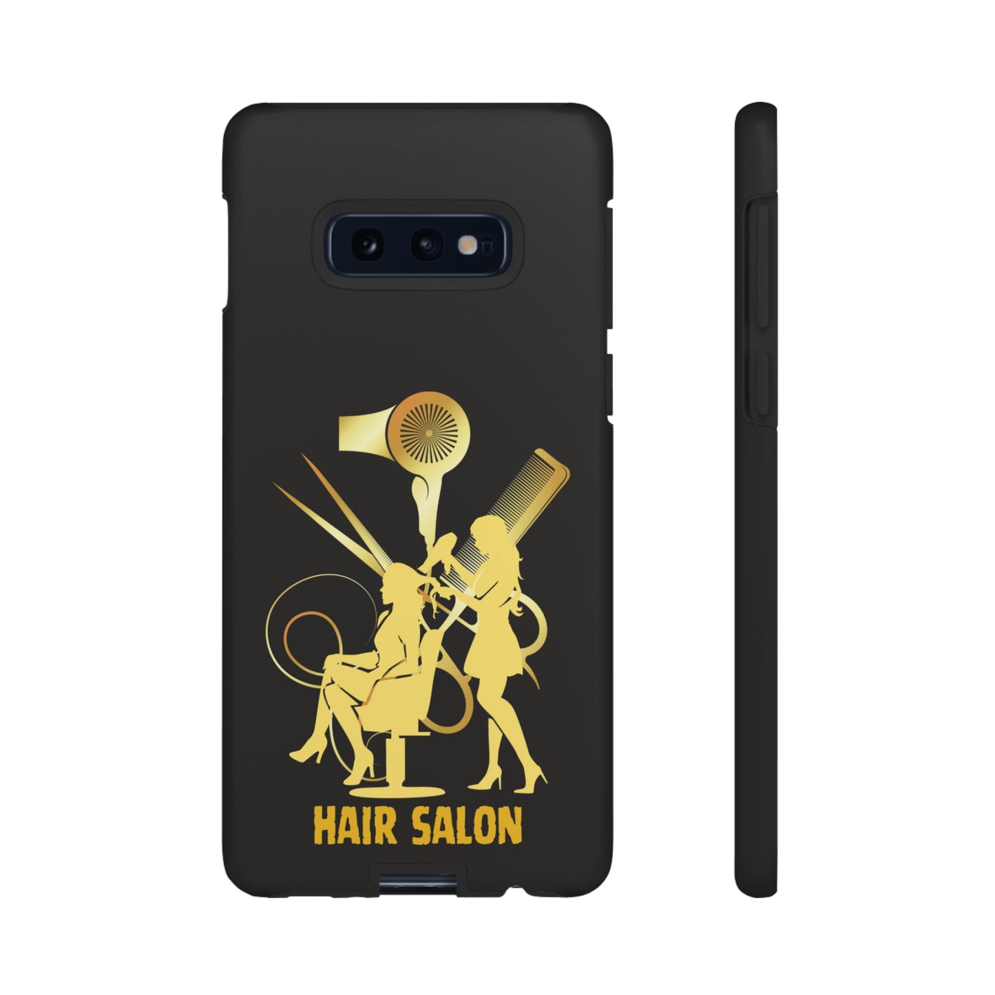 Black and Gold Hair Salon | Mostly Android Phone Cases | MAC