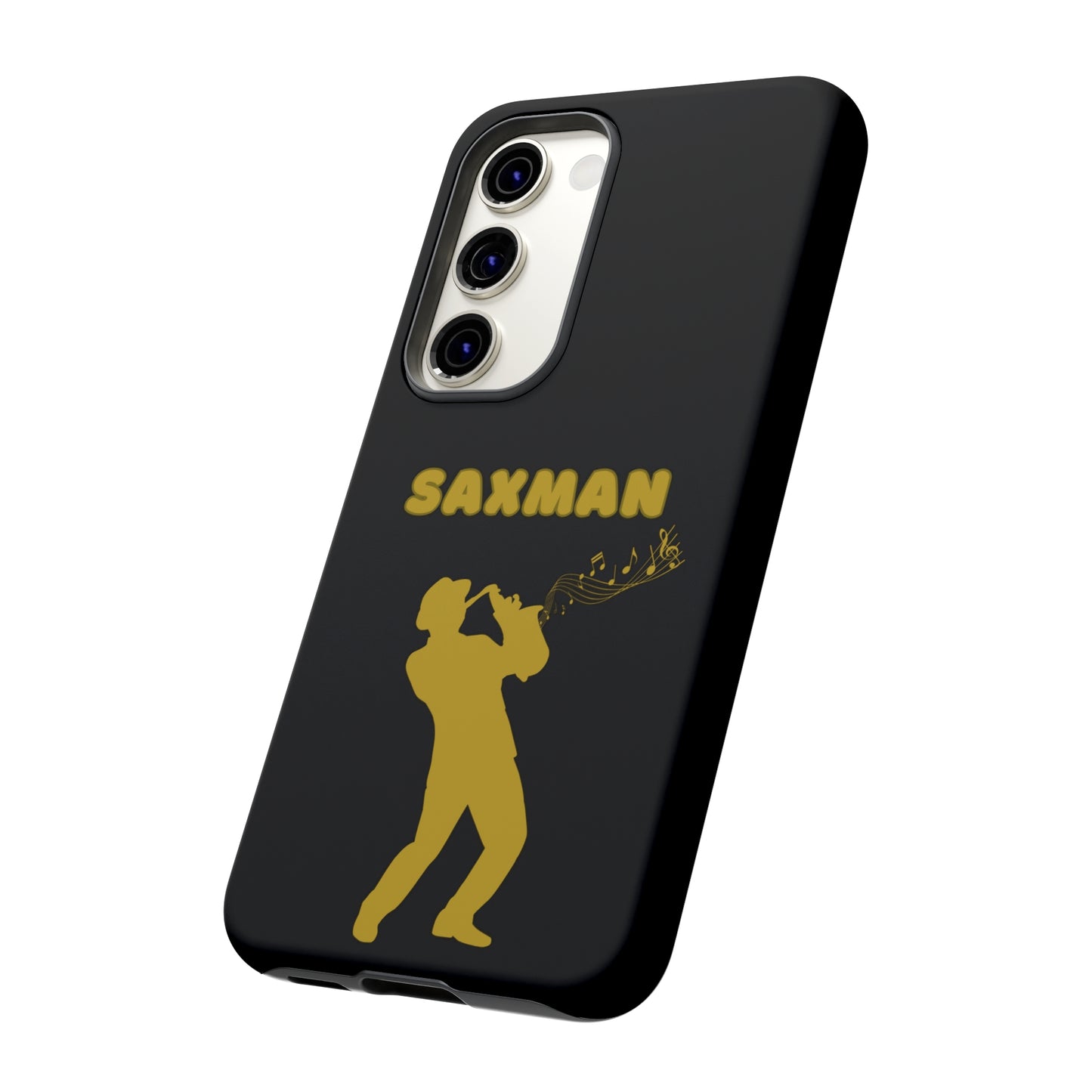 Gold Sax Man | Mostly Android Cases | MAC