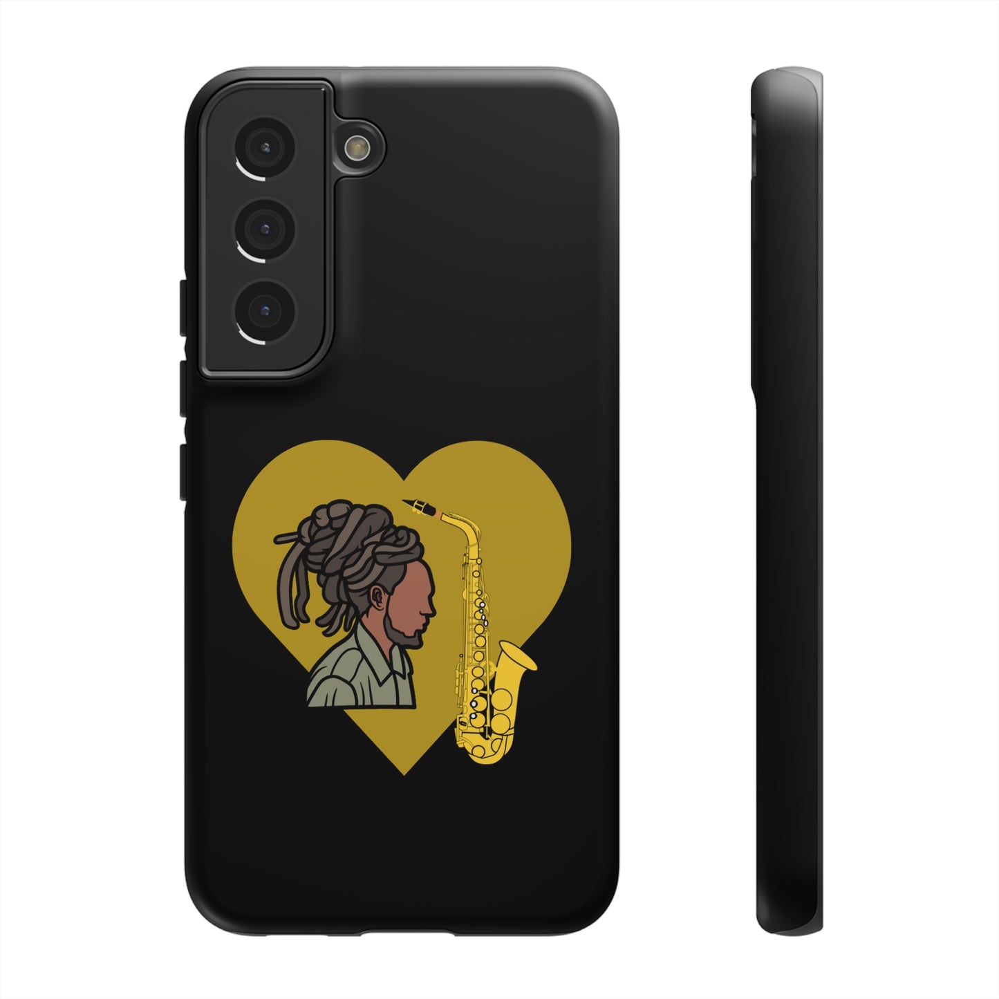 Dreadlock Man With Golden Heart | Mostly Android Cases |