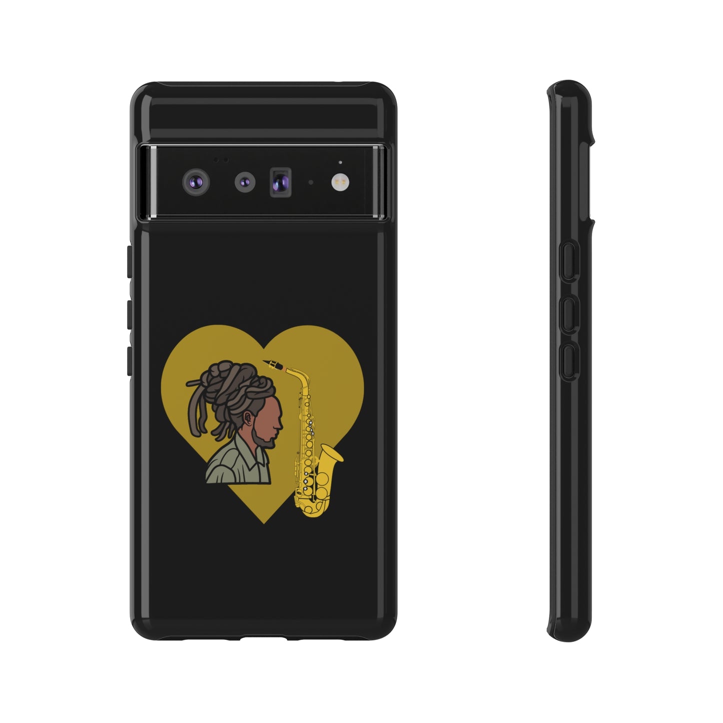 Dreadlock Man With Golden Heart | Mostly Android Cases |