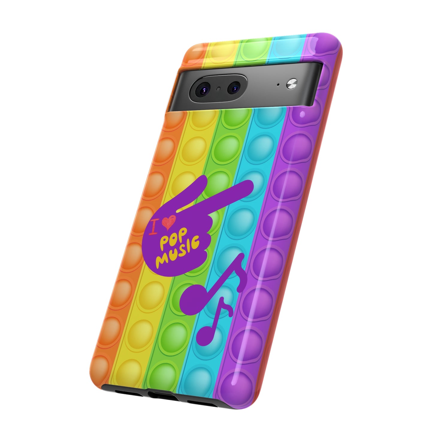 I Love Pop Music | Mostly Android Cases | MAC (not an actual pop it game)