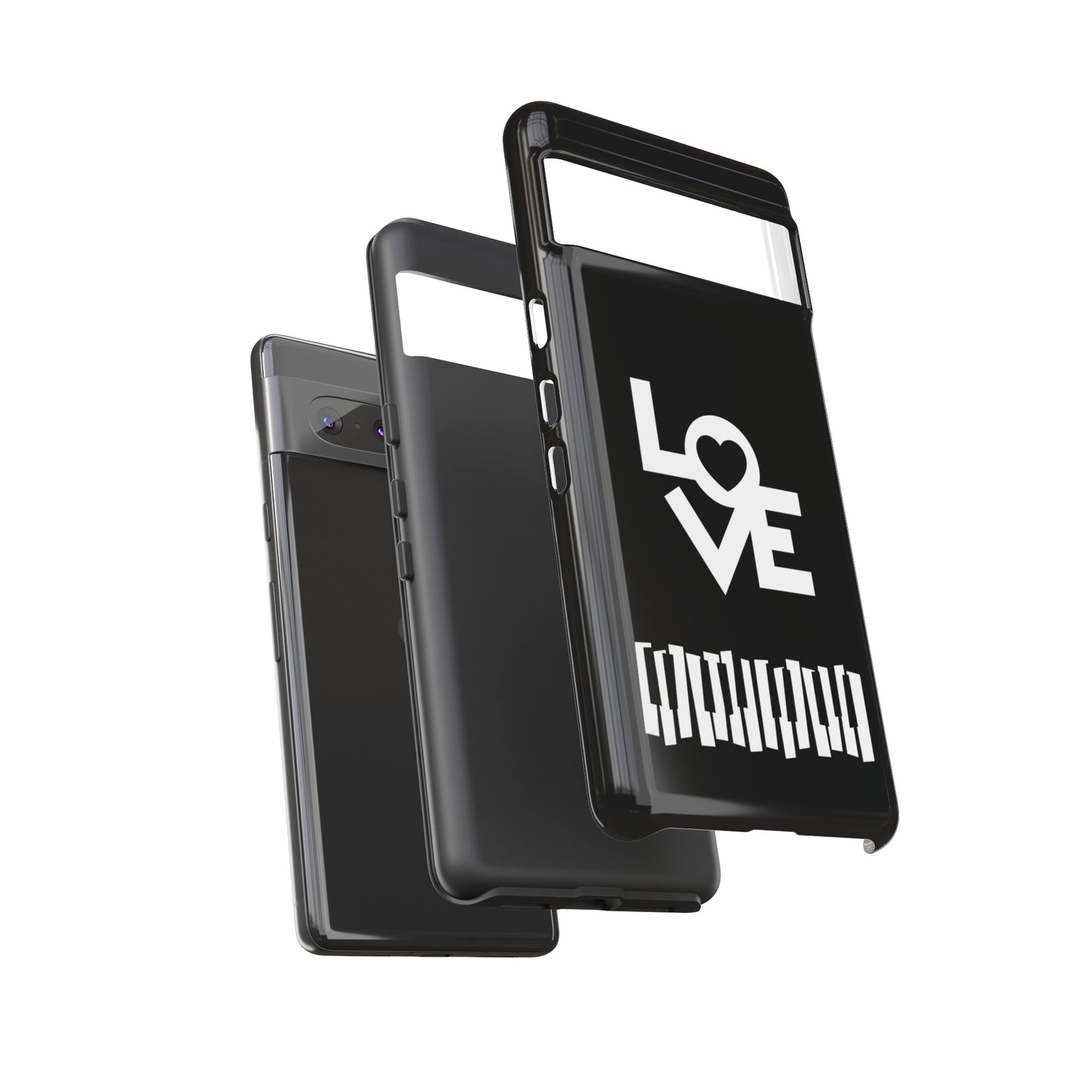 Black Piano Love | Mostly Android Cases | MAC