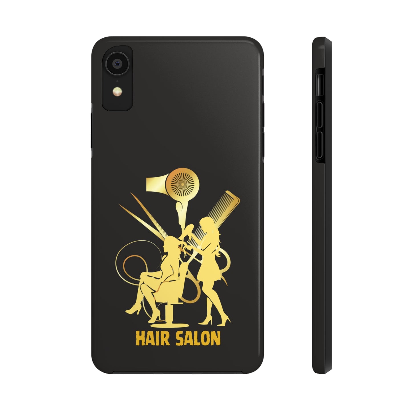 Black and Gold Hair Salon | Mostly iPhone Cases | MIC