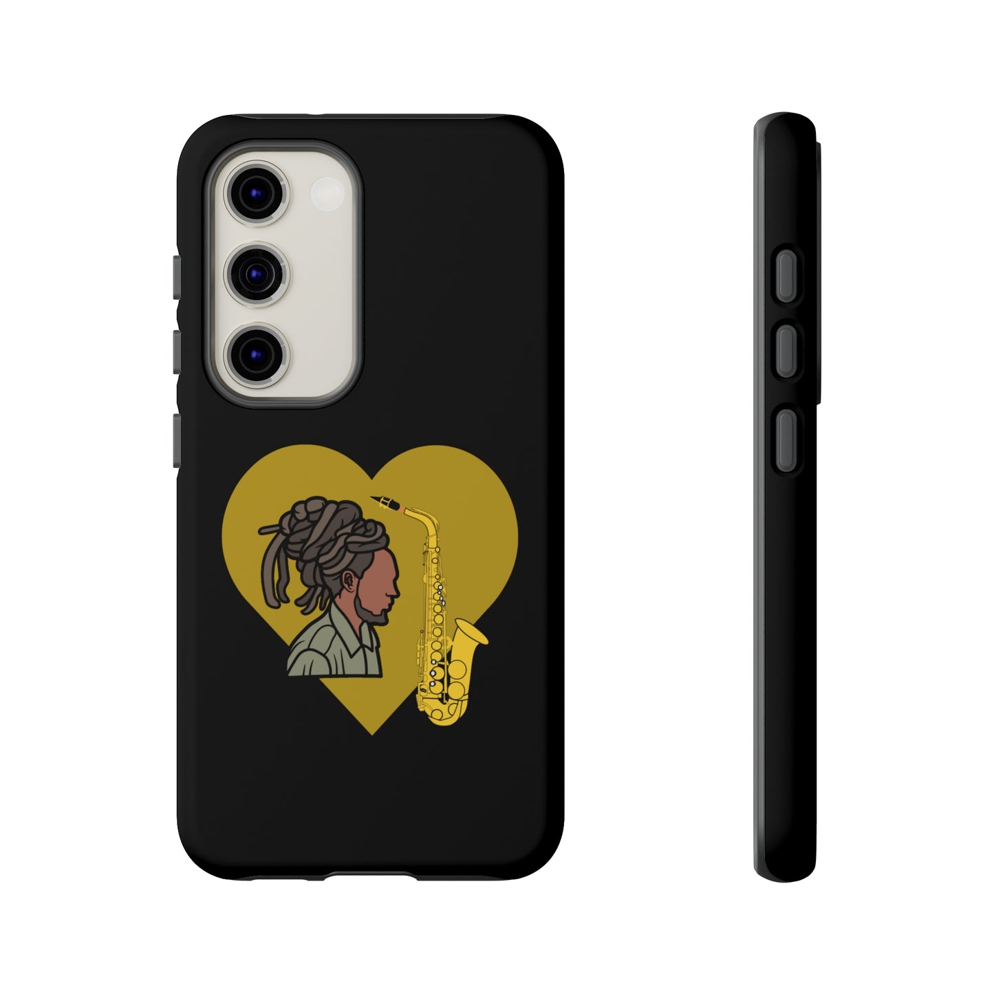 Dreadlock Man With Golden Heart | Mostly Android Cases |