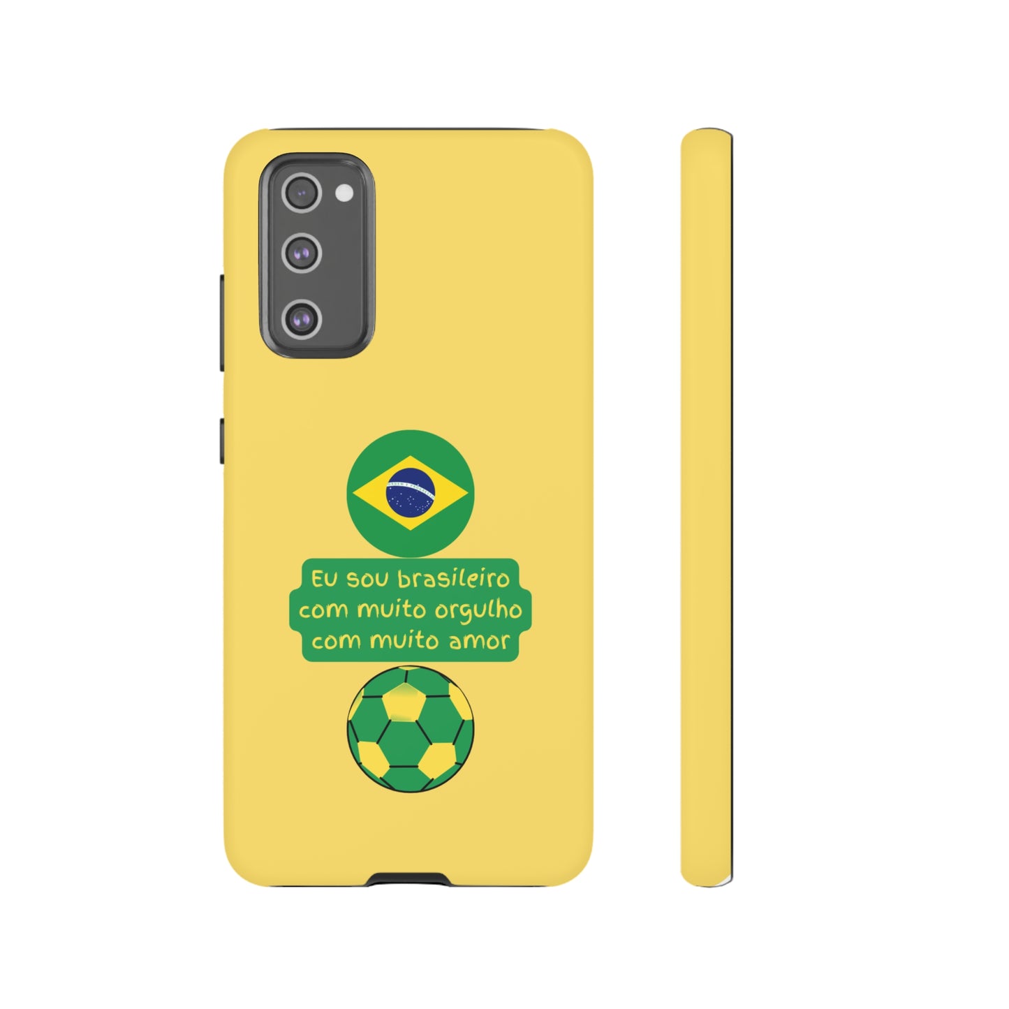 Brazilian Soccer Eu Sou Brasileiro | Mostly Android Cases | MAC