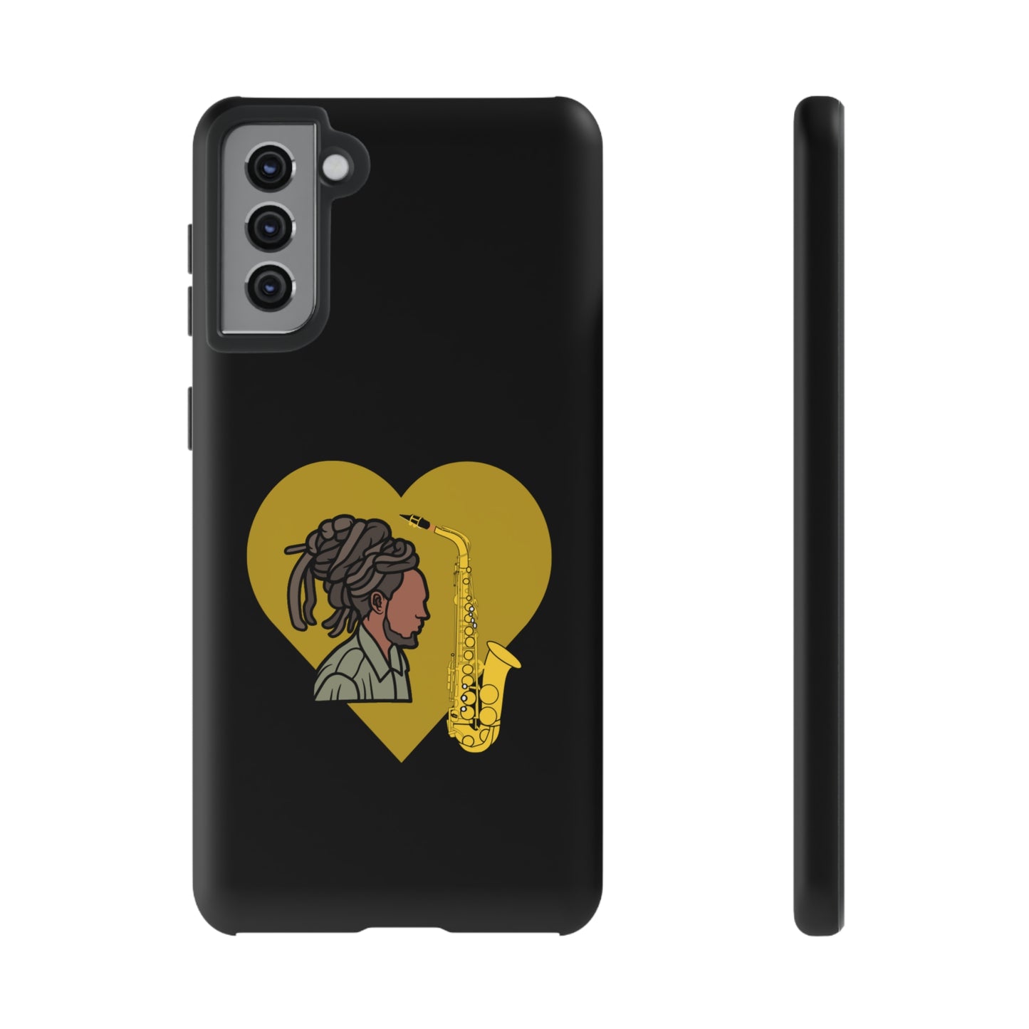 Dreadlock Man With Golden Heart | Mostly Android Cases |