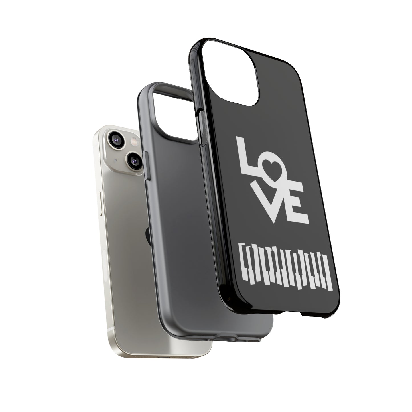 Black Piano Love | Mostly Android Cases | MAC