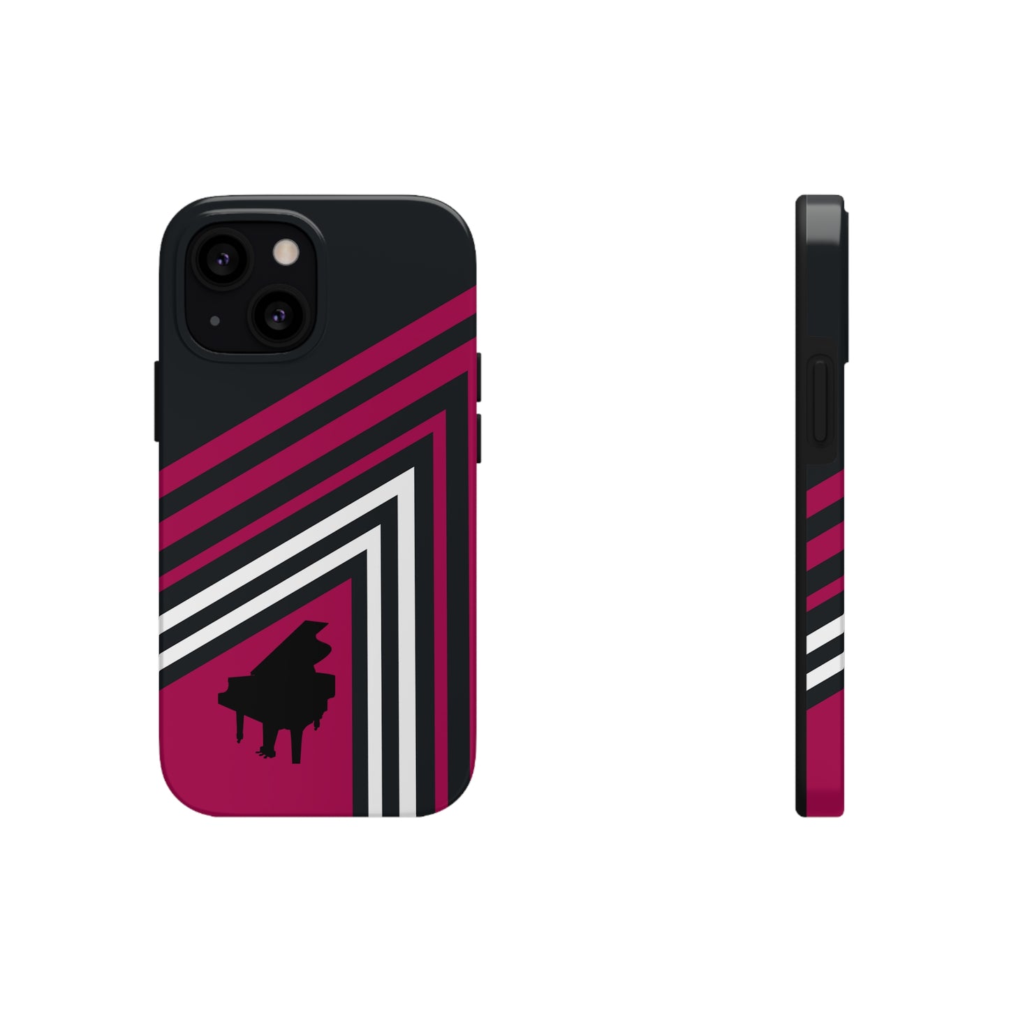 Triangle Stripe Piano Design | Mostly iPhone Cases | MIC