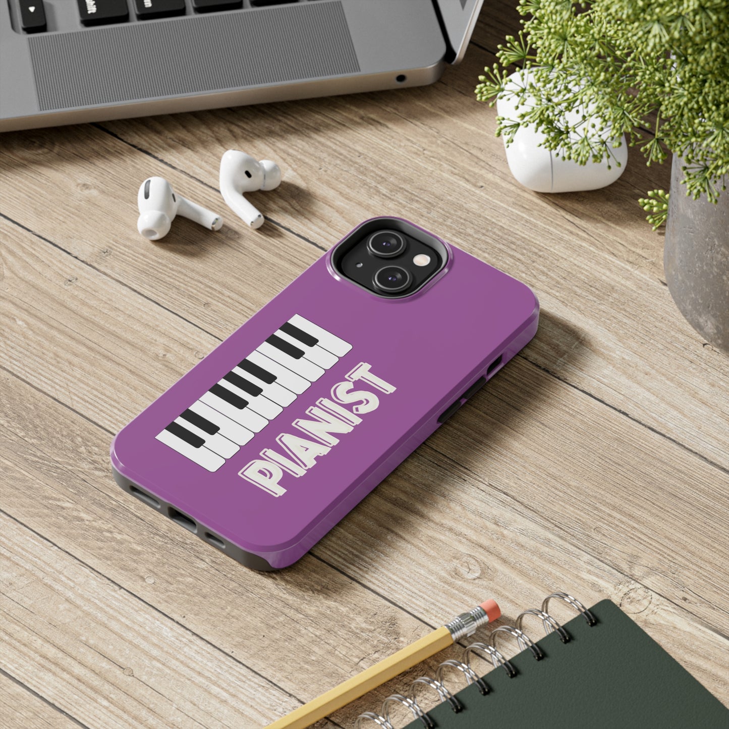 Pianist in Purple | Mostly iPhone Cases | MIC