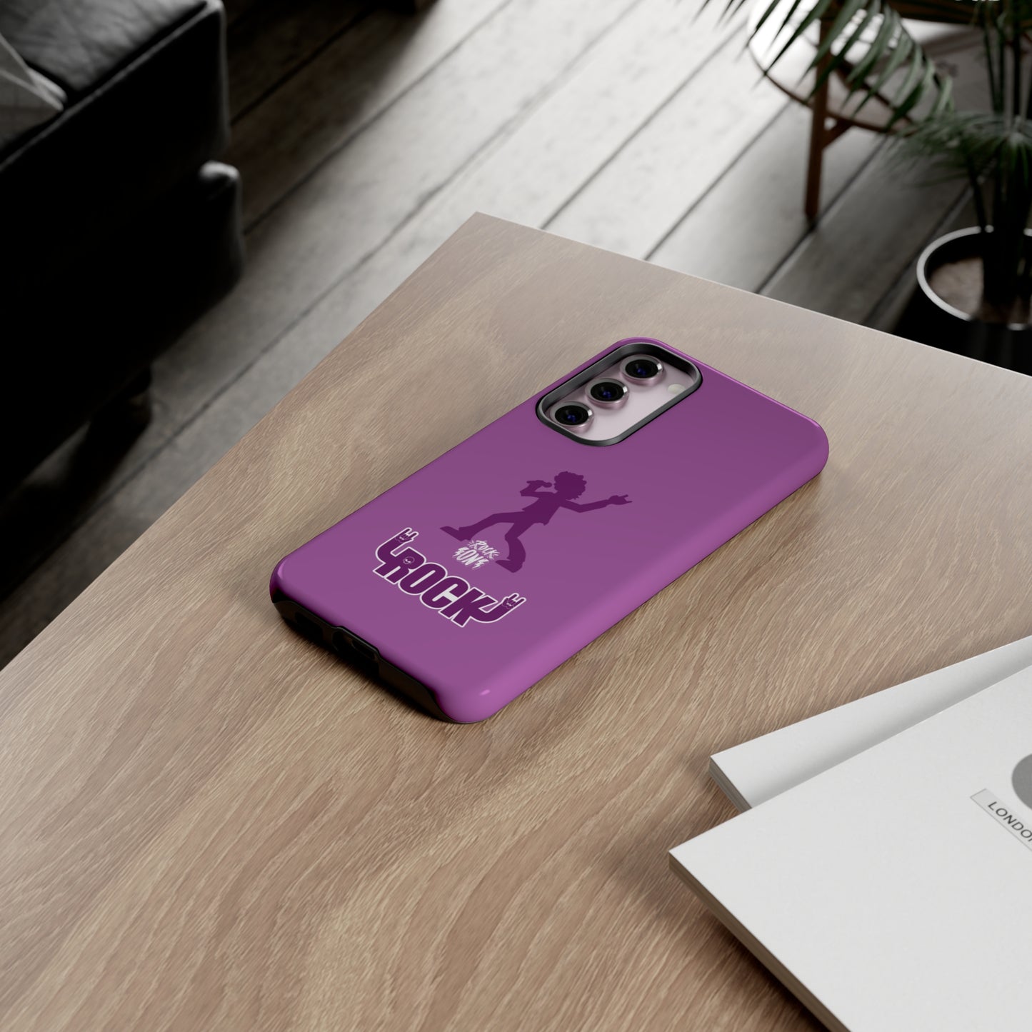 Rock On Purple Rockstar | Mostly Android Cases | MAC