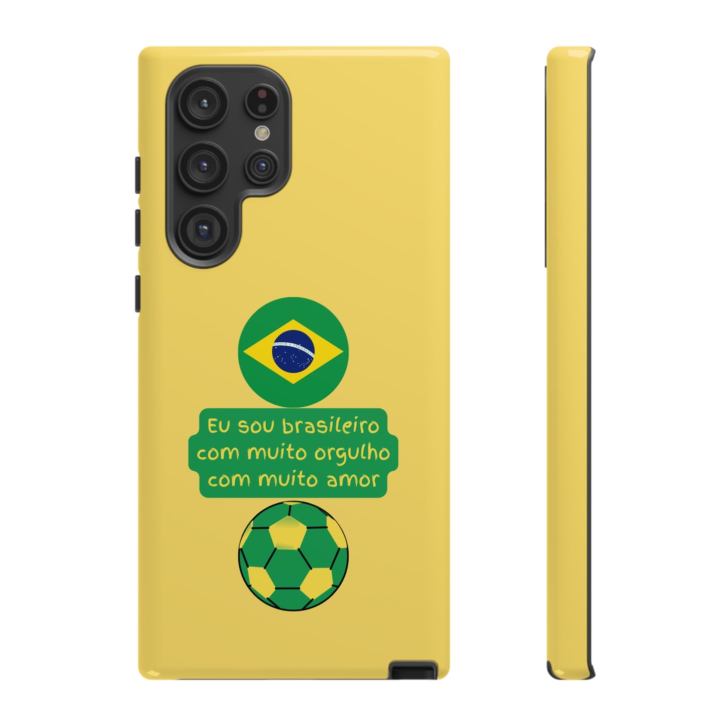 Brazilian Soccer Eu Sou Brasileiro | Mostly Android Cases | MAC