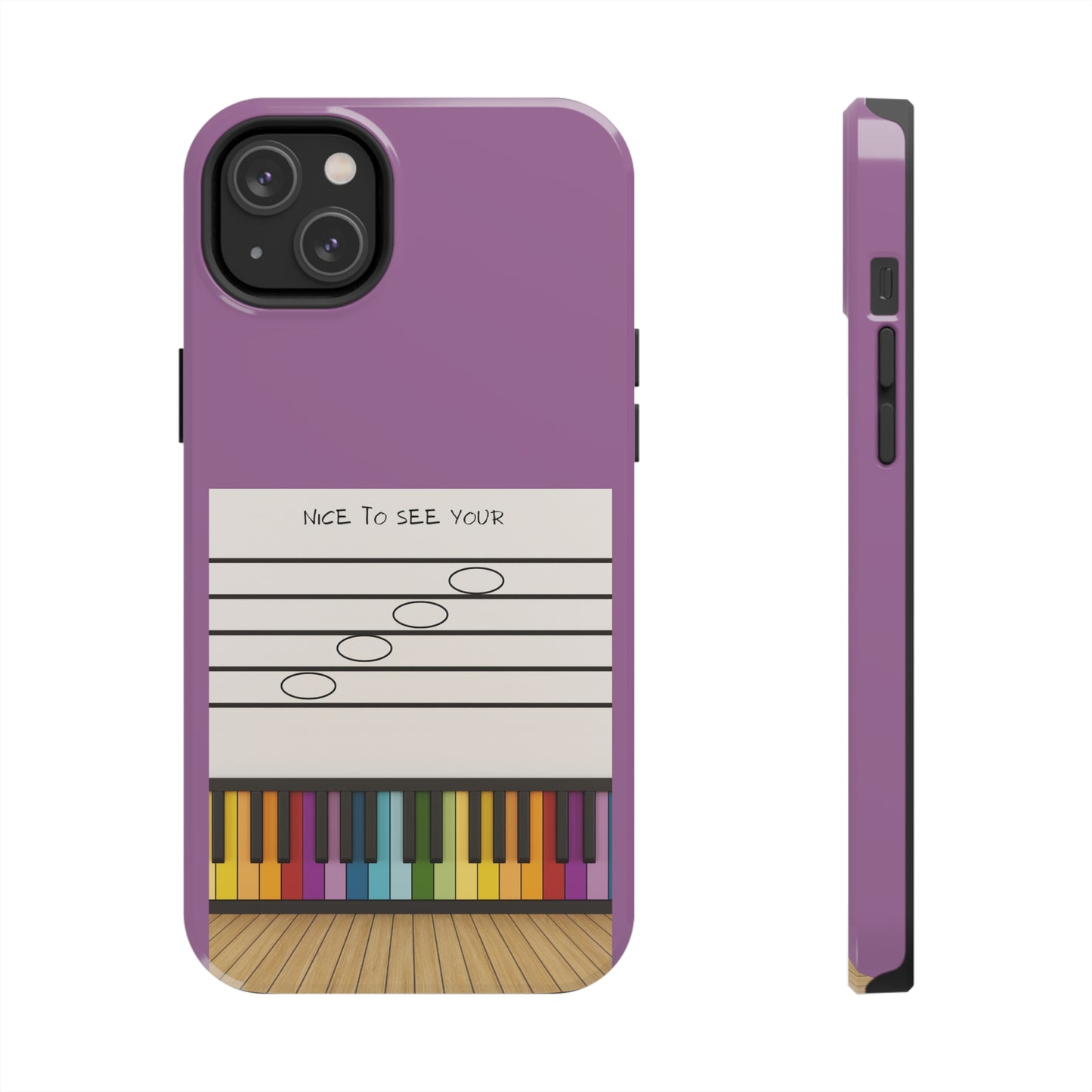 Purple Nice To See Your Face | Mostly iPhone Cases | MIC