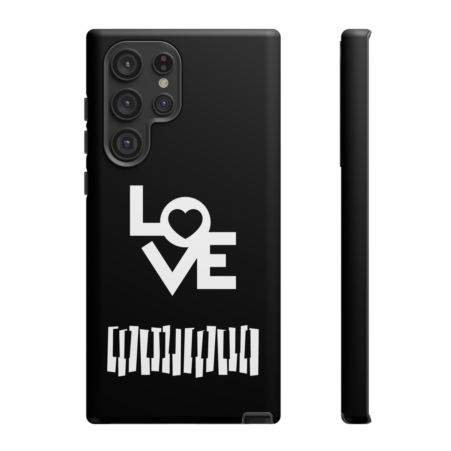 Black Piano Love | Mostly Android Cases | MAC