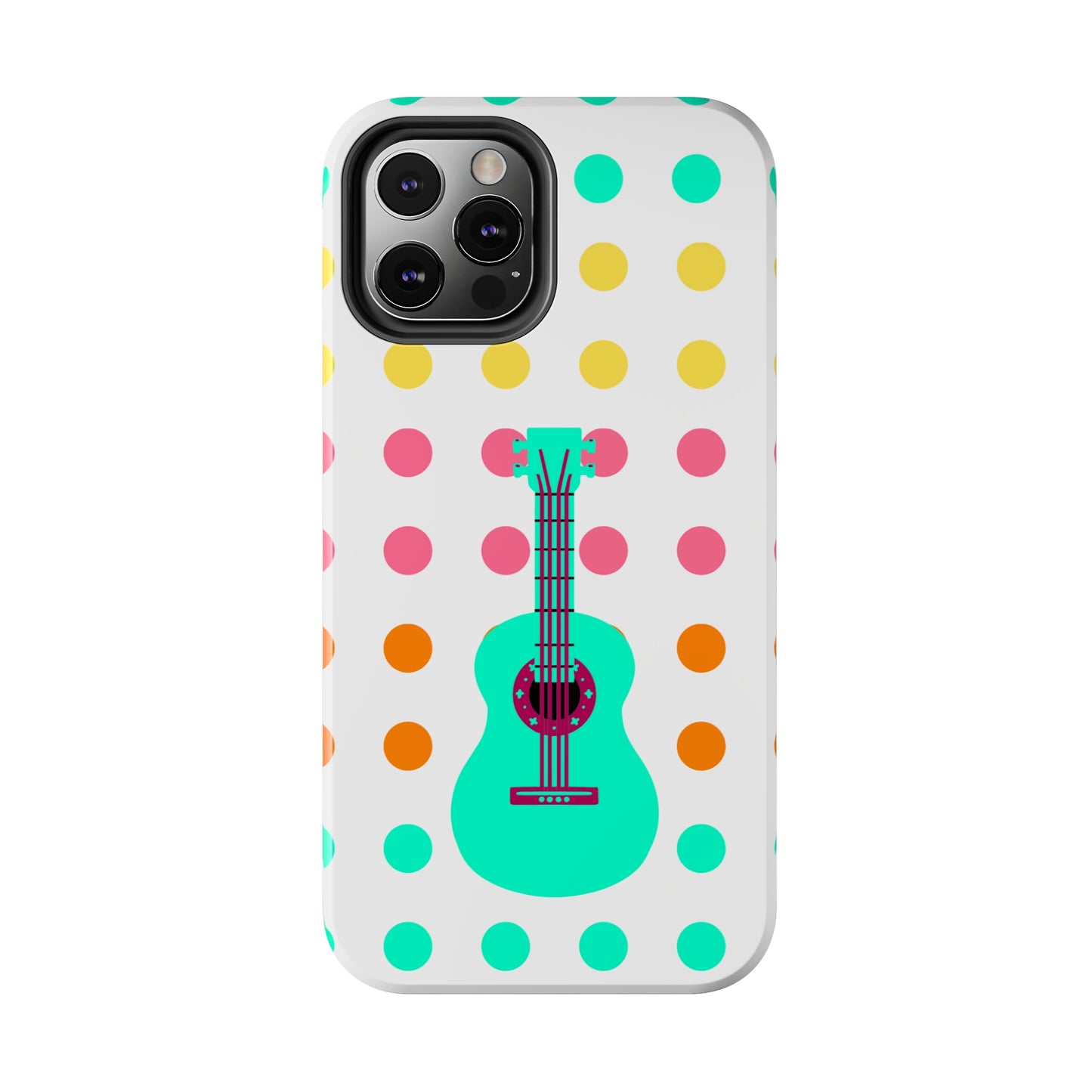 Guitar on Candy Buttons | Mostly iPhone Cases | MIC